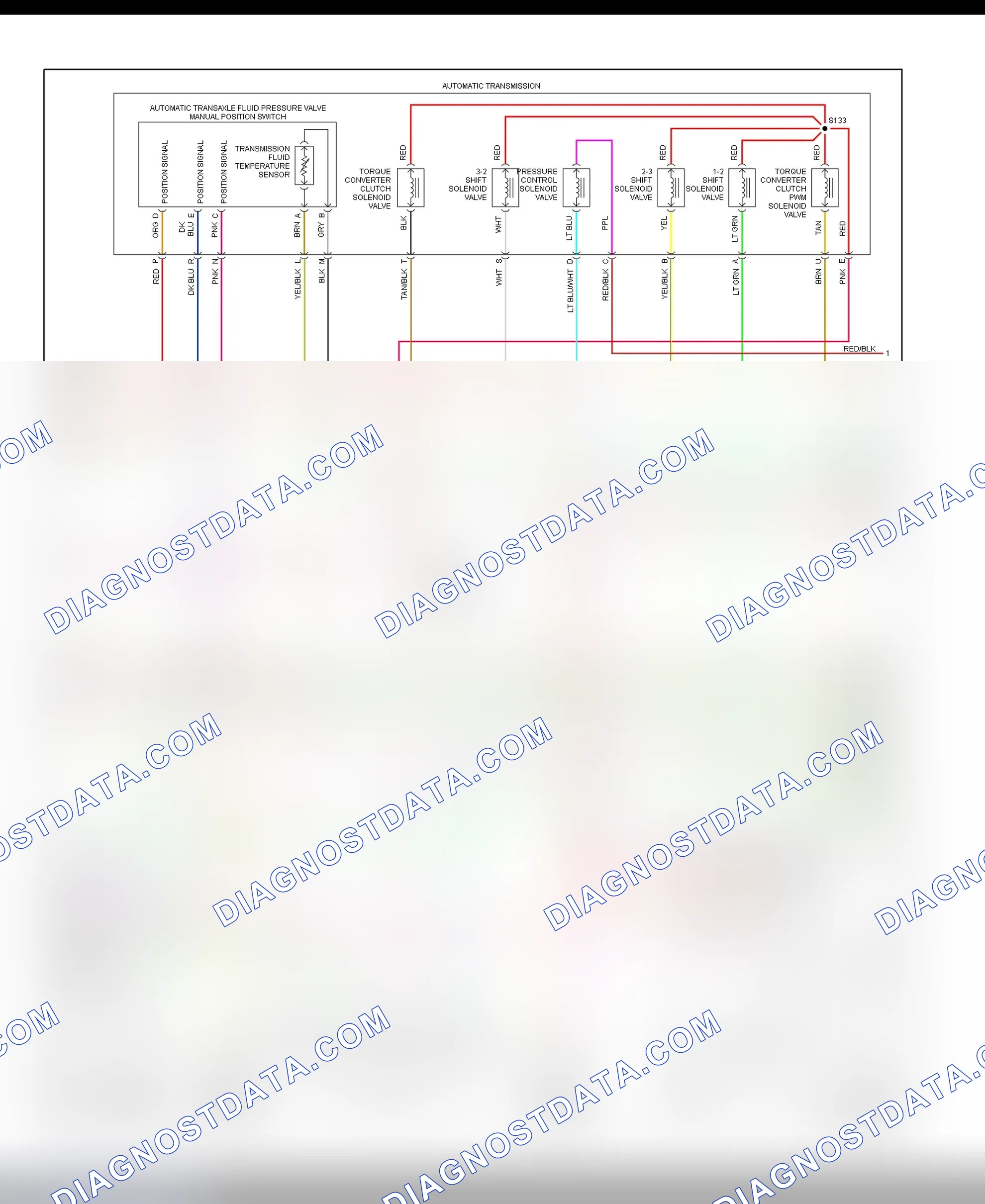 Scheme 177: PCM Wiring Diagram (Sonoma & S10 Pickup - 2.2L - 2 Of 3)