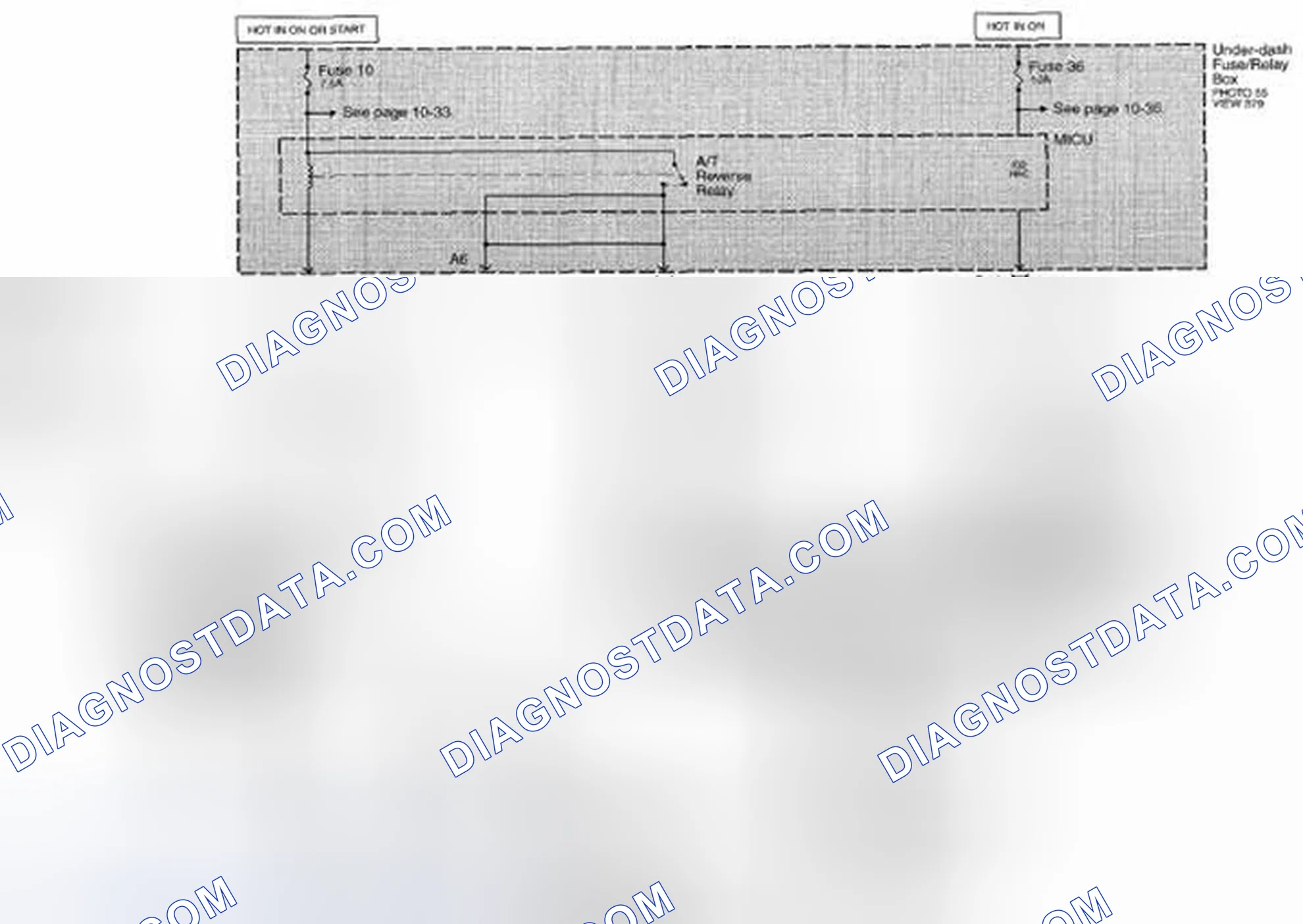 Scheme 413: Honda Accessory Without HFL System Circuit Diagram (Page 142-1)