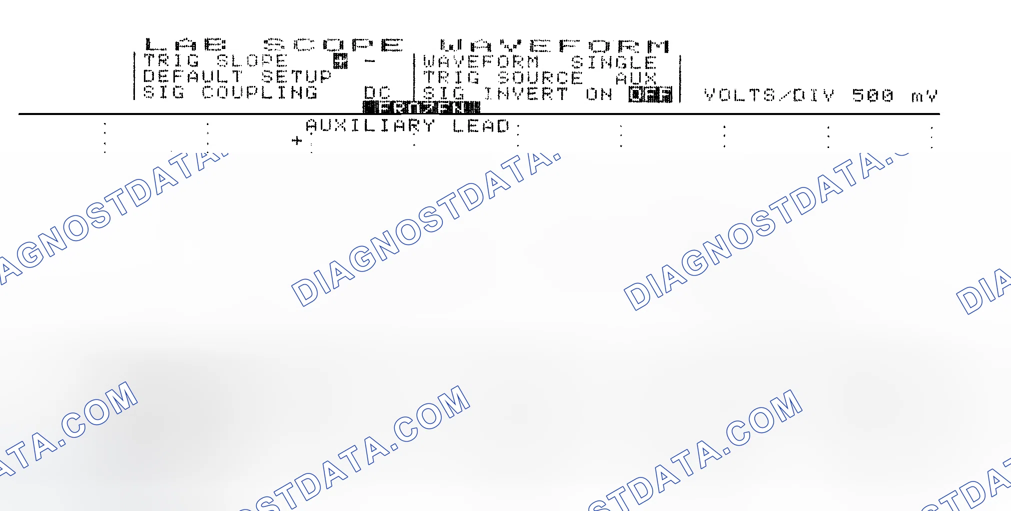 Scheme 14: Single Injector w/Excessive Current Flow - Current Pattern