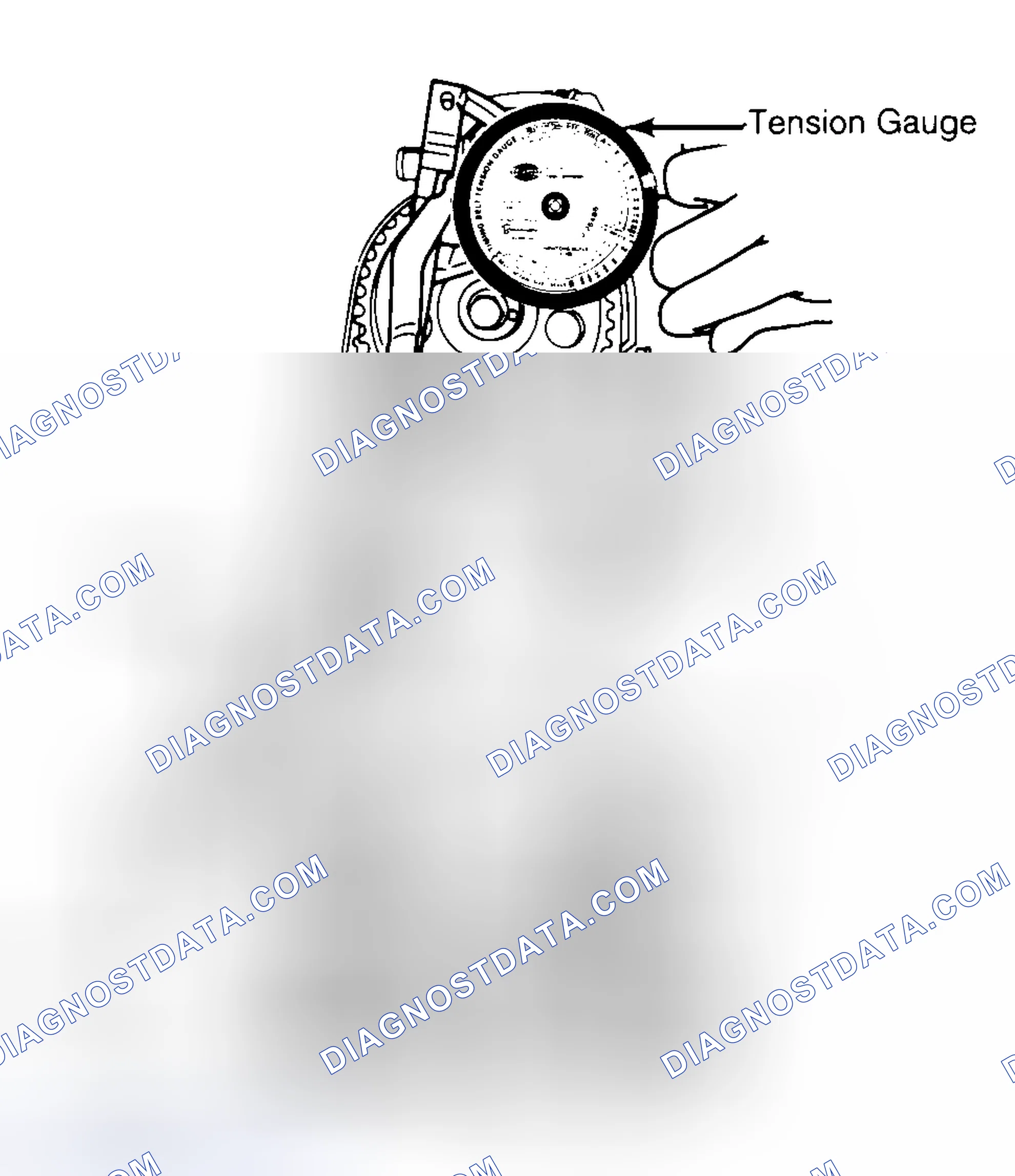 Scheme 3: Adjusting Typical Timing Belt Tension
