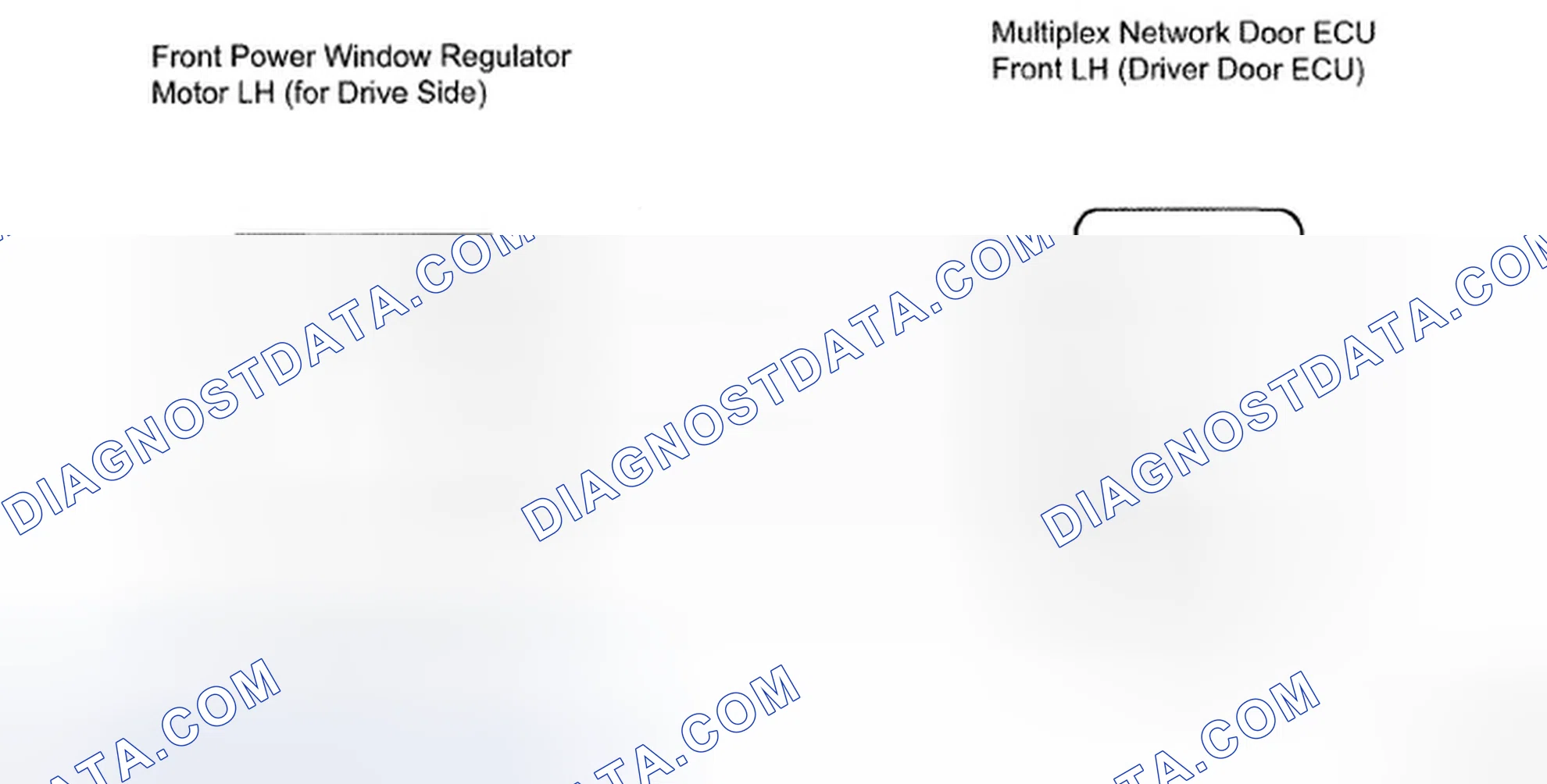 Scheme 9: Jam Protection Limit Switch Circuit On Driver Door - Wiring Diagram