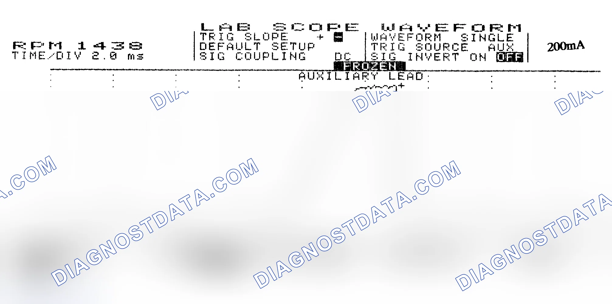 Scheme 15: Single Injector w/Normal Current Flow - Current Pattern