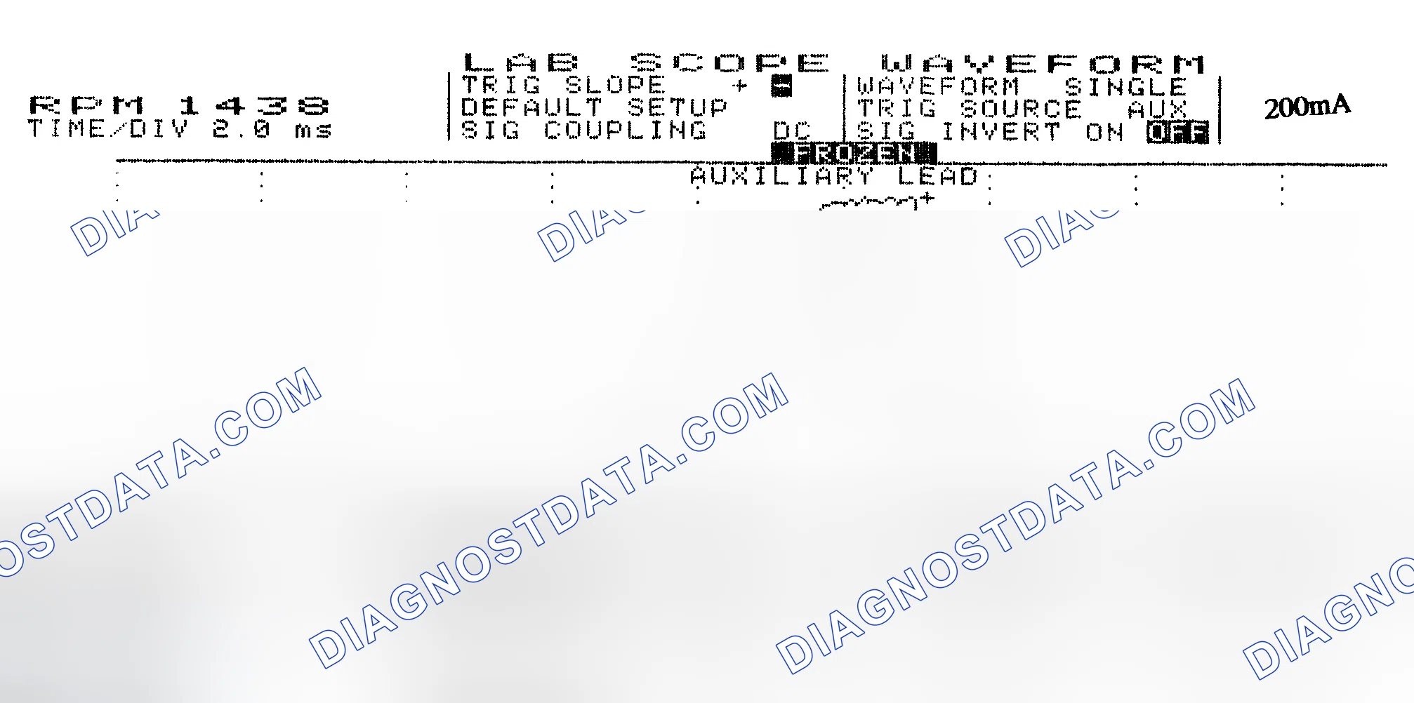 Scheme 15: Single Injector w/Normal Current Flow - Current Pattern