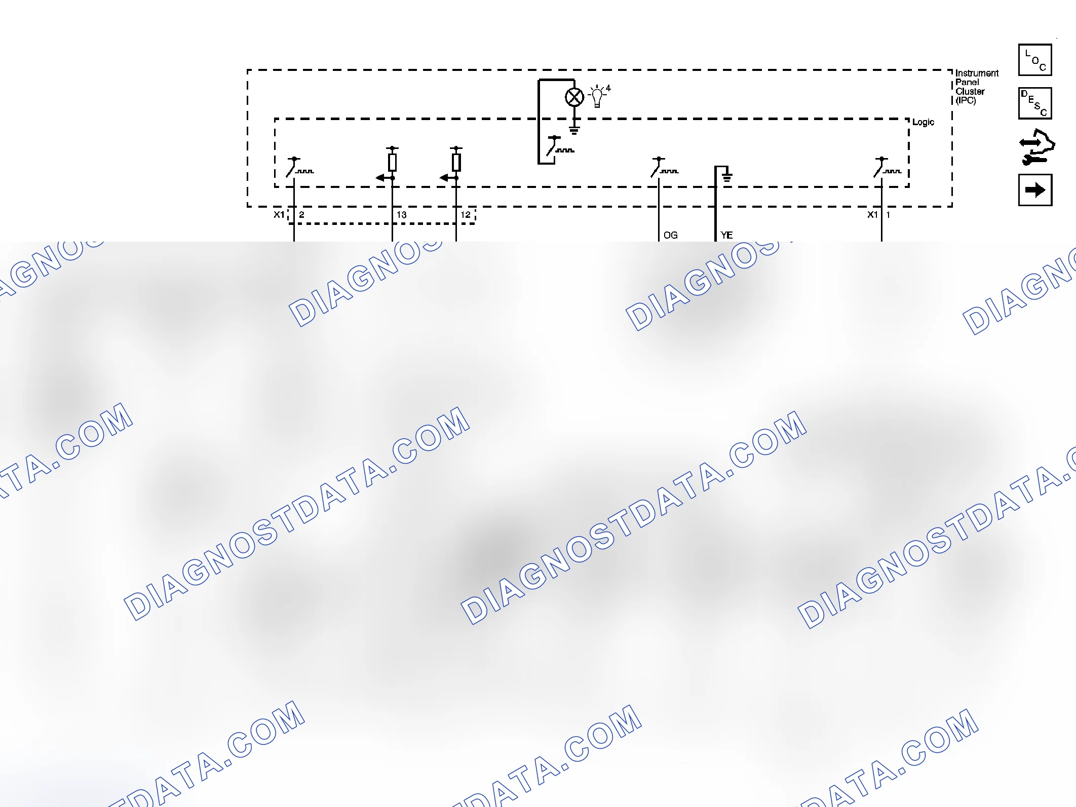 Scheme 13: Interior Lights Dimming Schematics