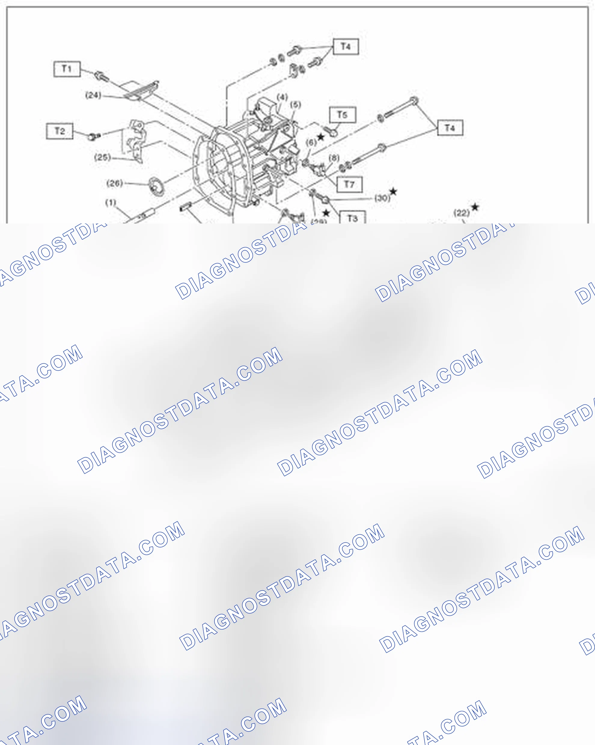 Scheme 25: TRANSFER CASE AND EXTENSION