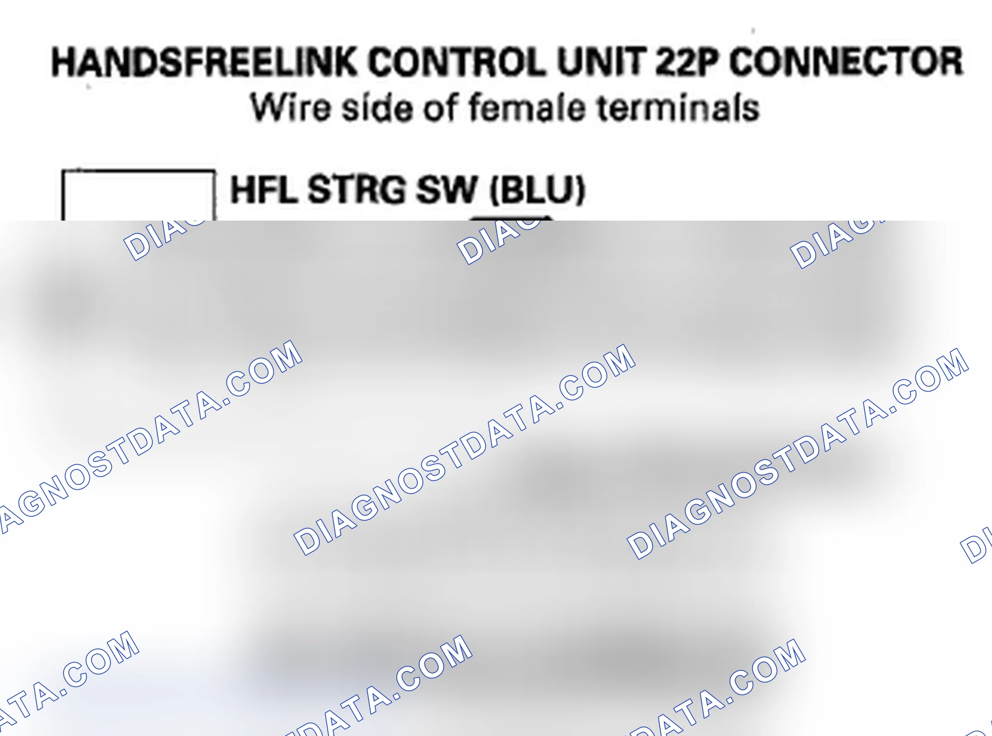 Scheme 236: DTC B1779: HFL Switch or Voice Control Switch (HFL TALK/HFL BACK Buttons) Circuit Open/Short