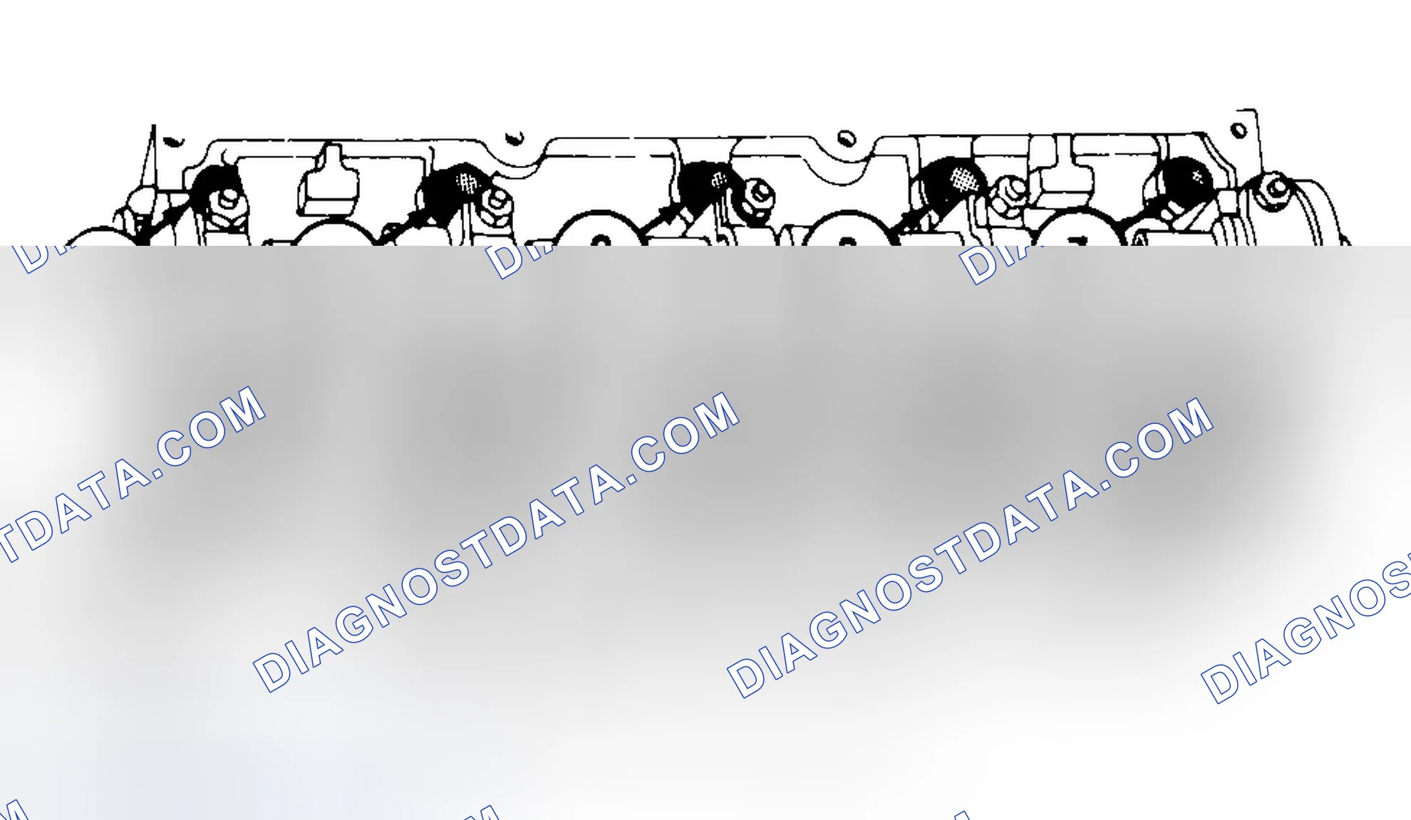Scheme 7: Typical Cylinder Head Tightening or Loosening Sequence