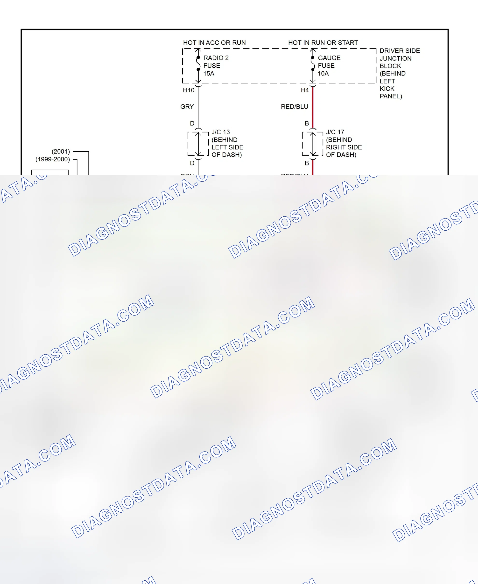 Scheme 267: Shift Interlock System Wiring Diagram (2001 - Lexus GS300)