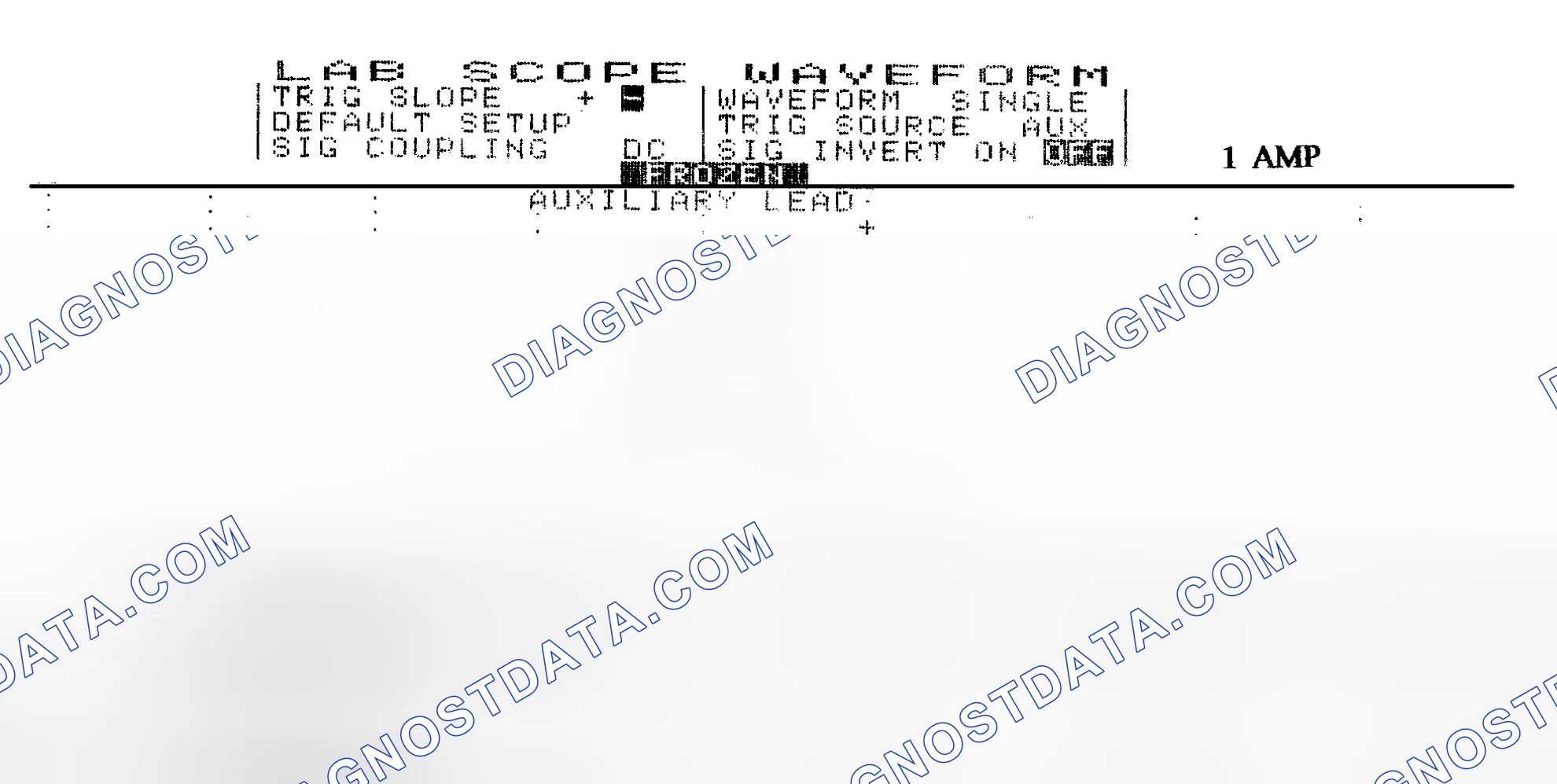 Scheme 20: Single Injector w/Normal Current Flow - Current Pattern