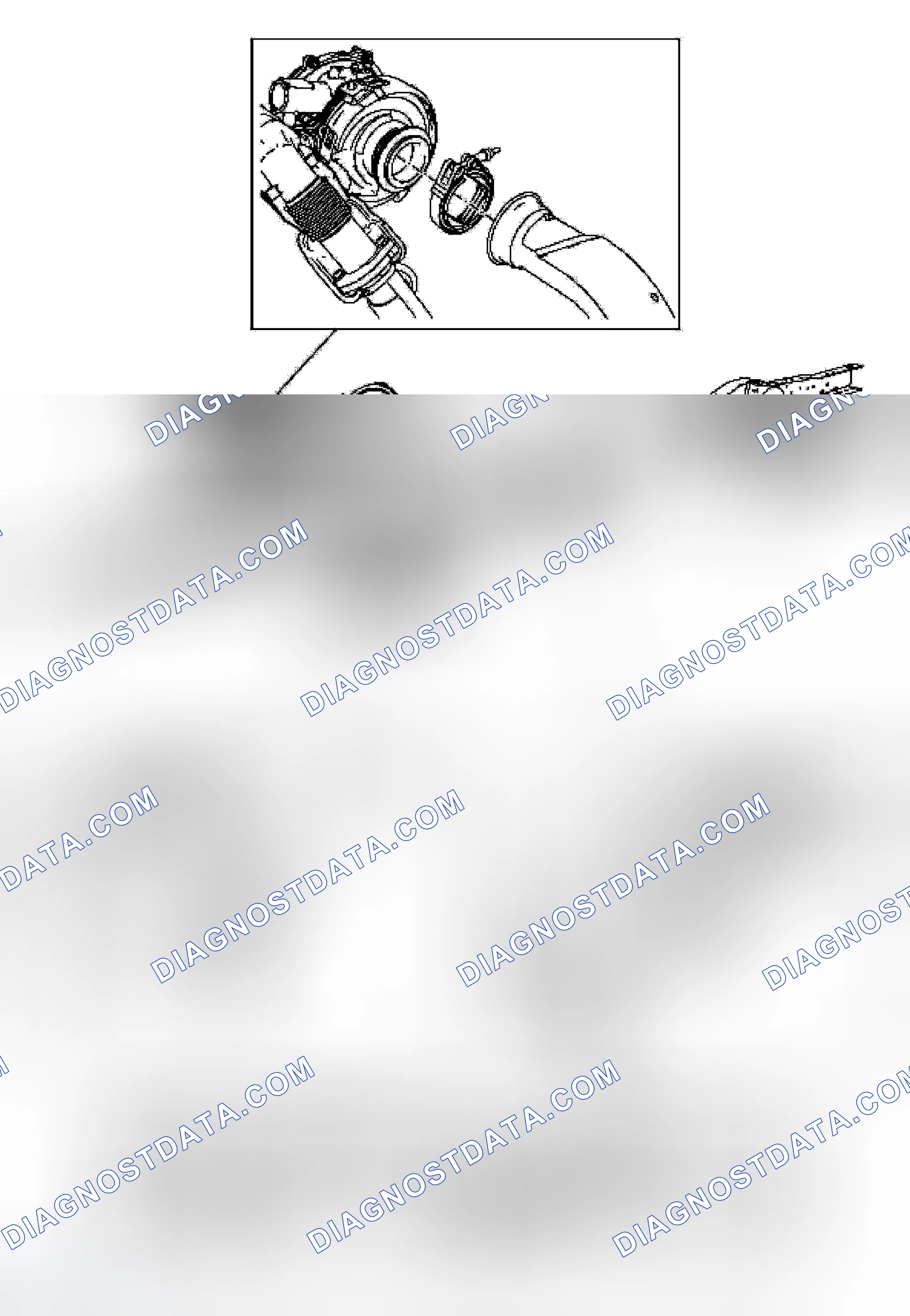 Scheme 4: Exhaust System - 6.0L Engine