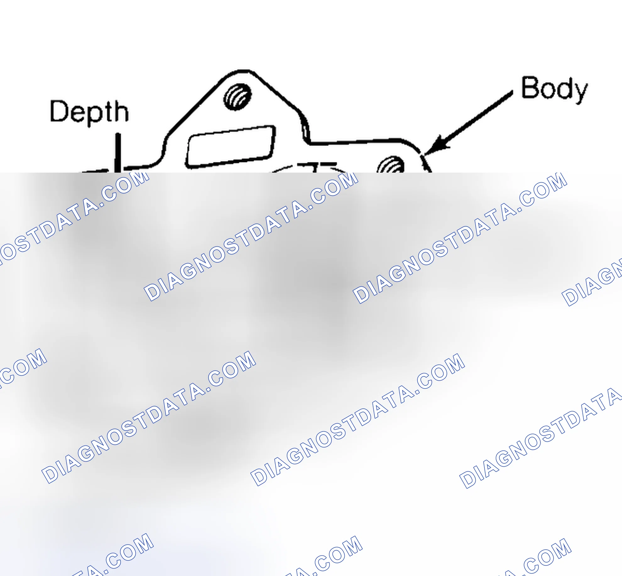 Scheme 35: Measuring Oil Pump Gear Cavity