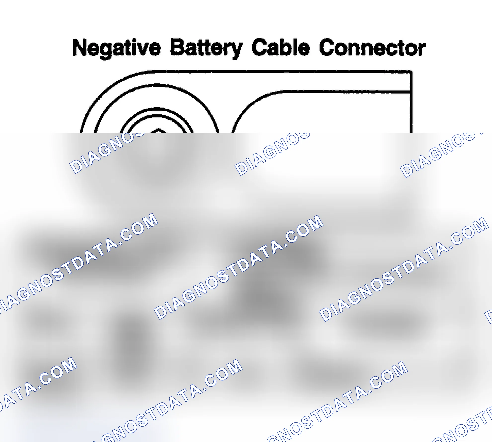 Scheme 124: NEGATIVE BATTERY CABLE