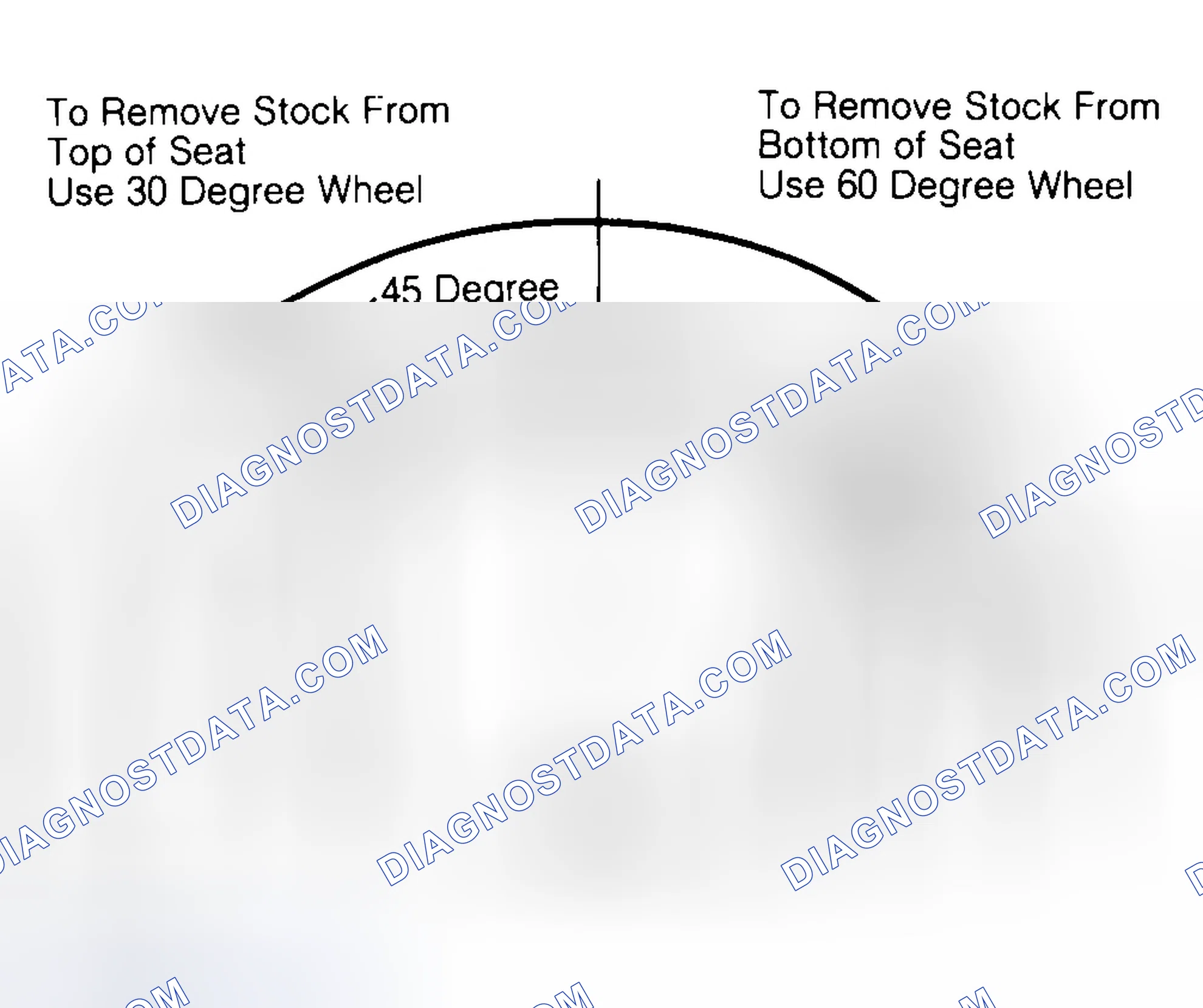 Scheme 19: Adjusting Valve Seat Width