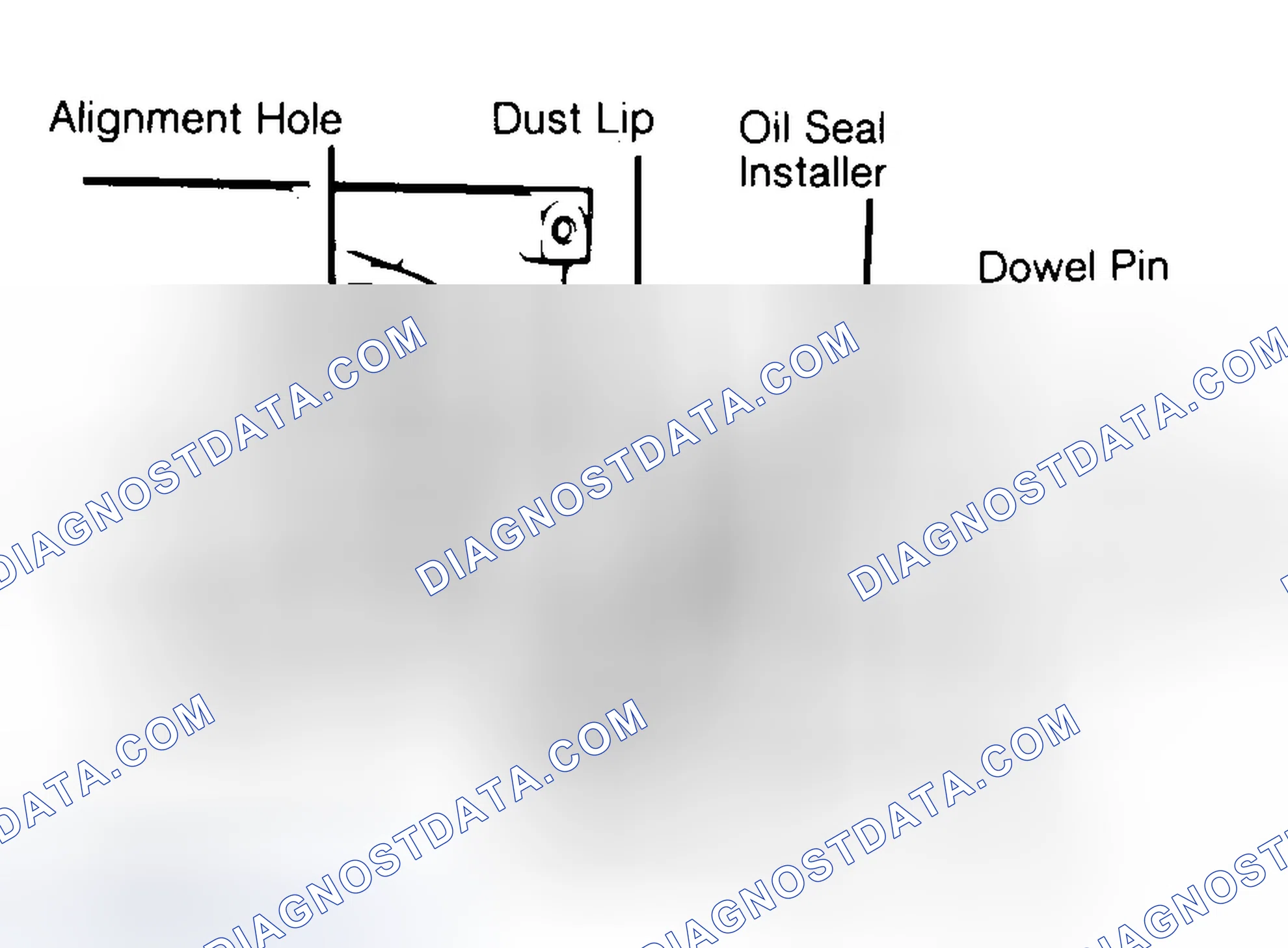 Scheme 10: Installing Typical One-Piece Oil Seal
