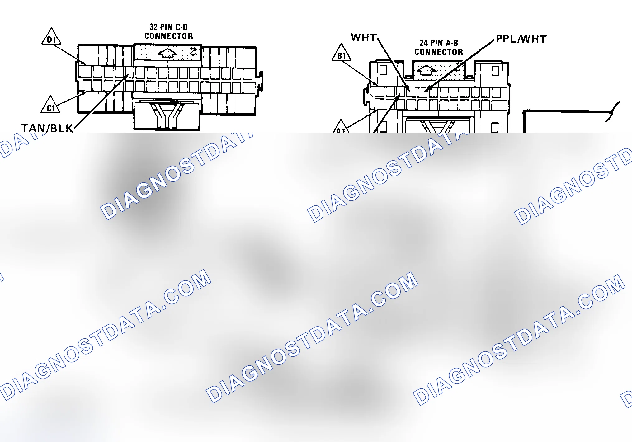 Scheme 326: Code 42 Schematic, Electronic Spark Timing (EST) (3.8L)