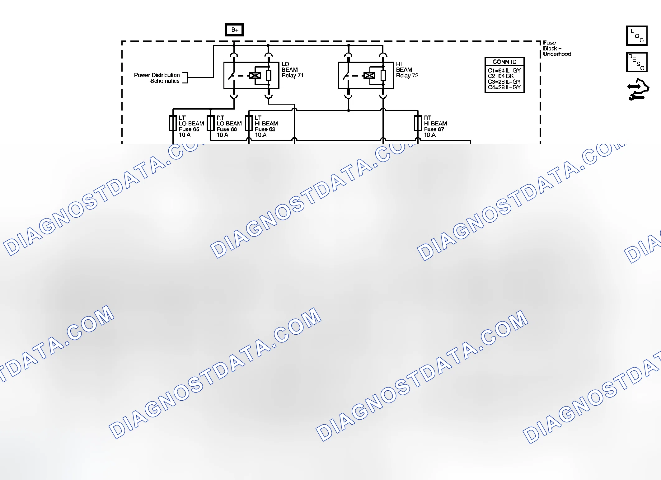 Scheme 1: Headlights/Daytime Running Lights (DRL) Schematics