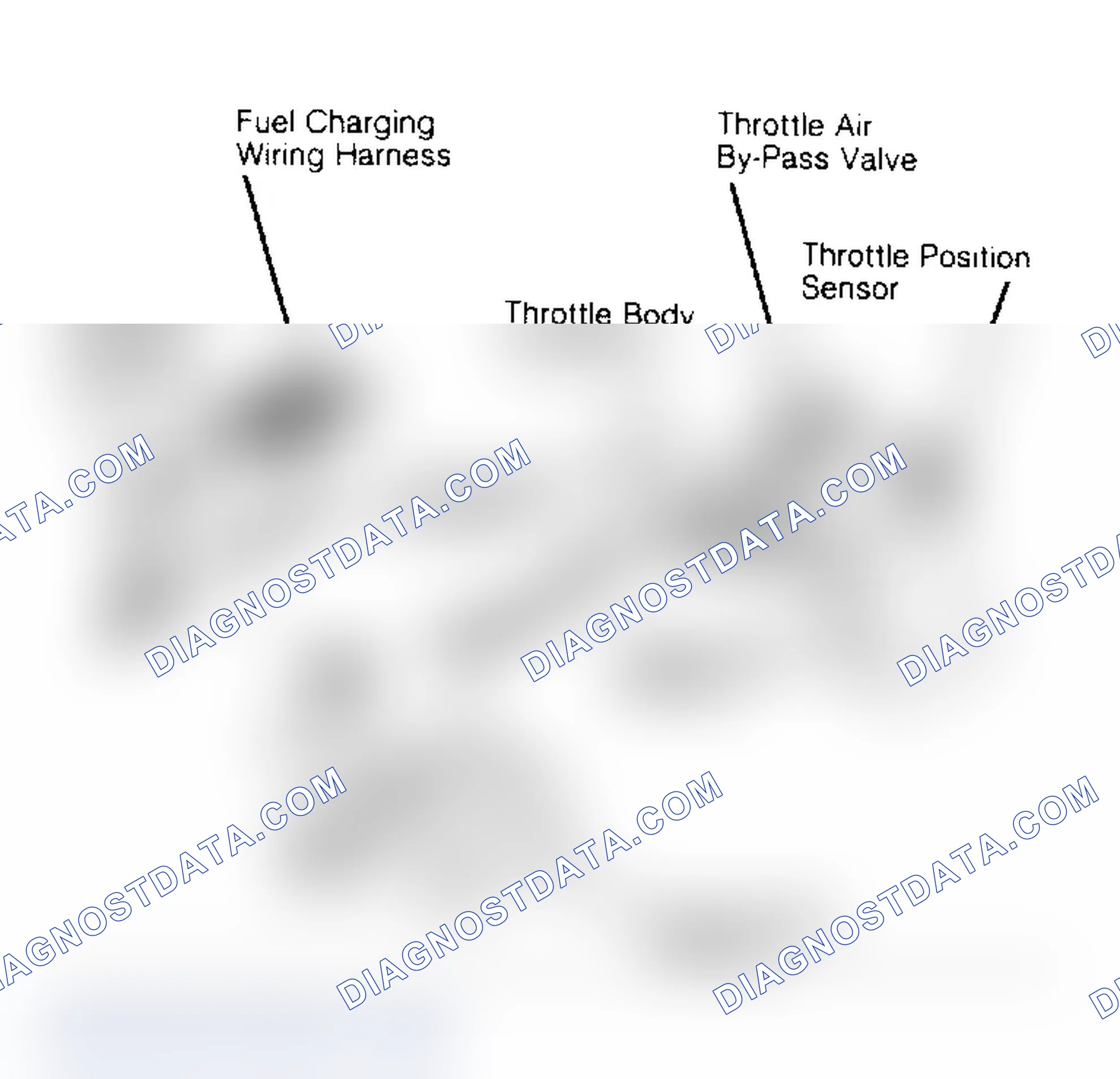Scheme 20: 2.3L Engine Fuel Charging Manifold Assembly (Mustang SVO shown, other similar)