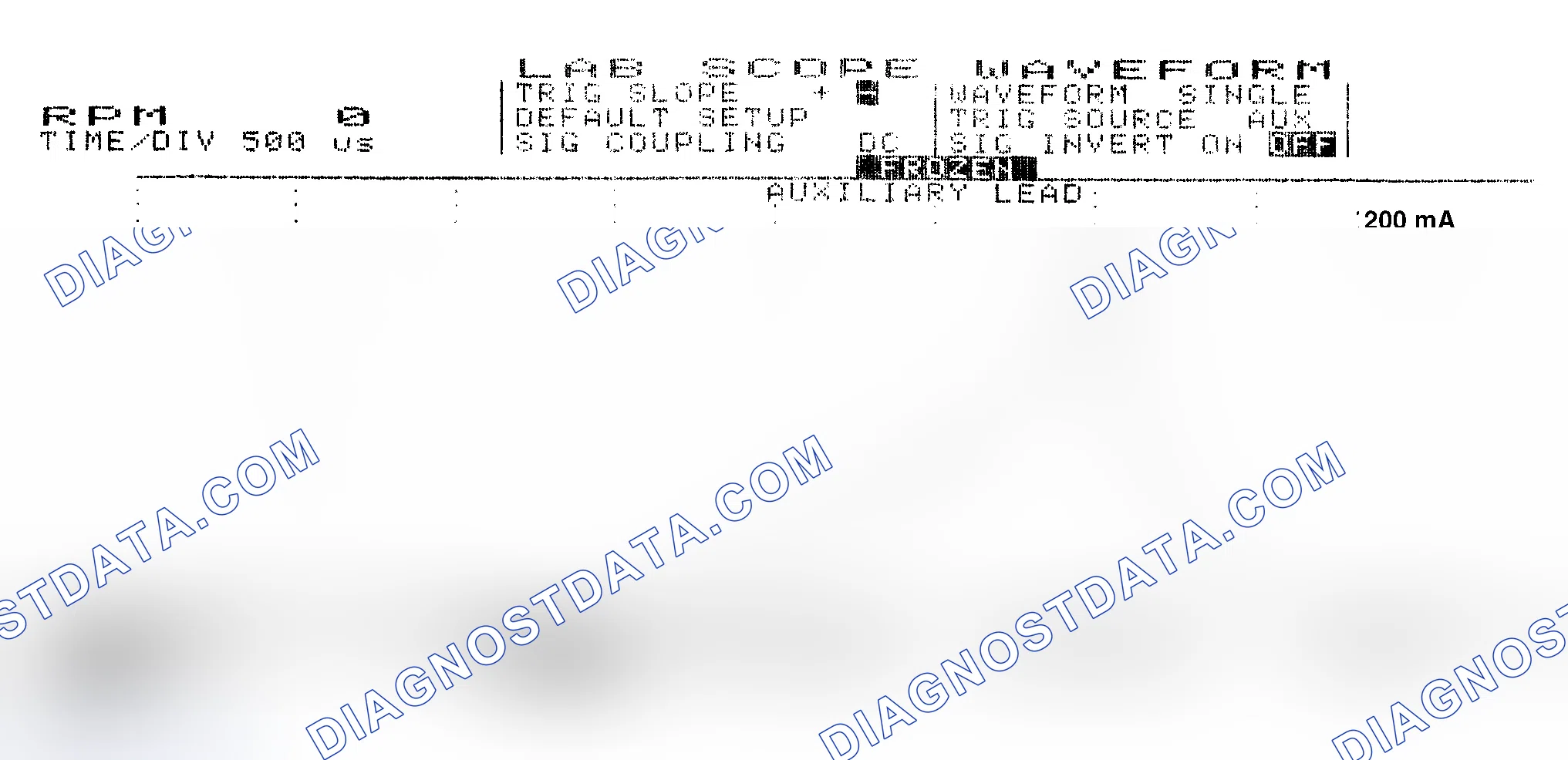 Scheme 17: Single Injector w/Normal Current Flow - Current Pattern