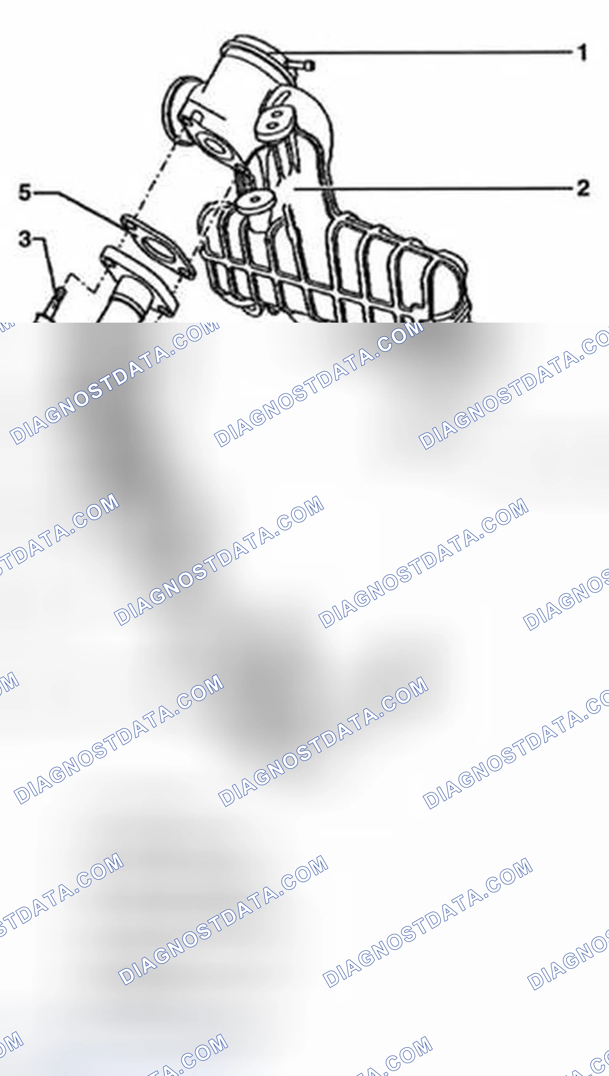 Scheme 35: EGR System Components (Engine Code 1Z)