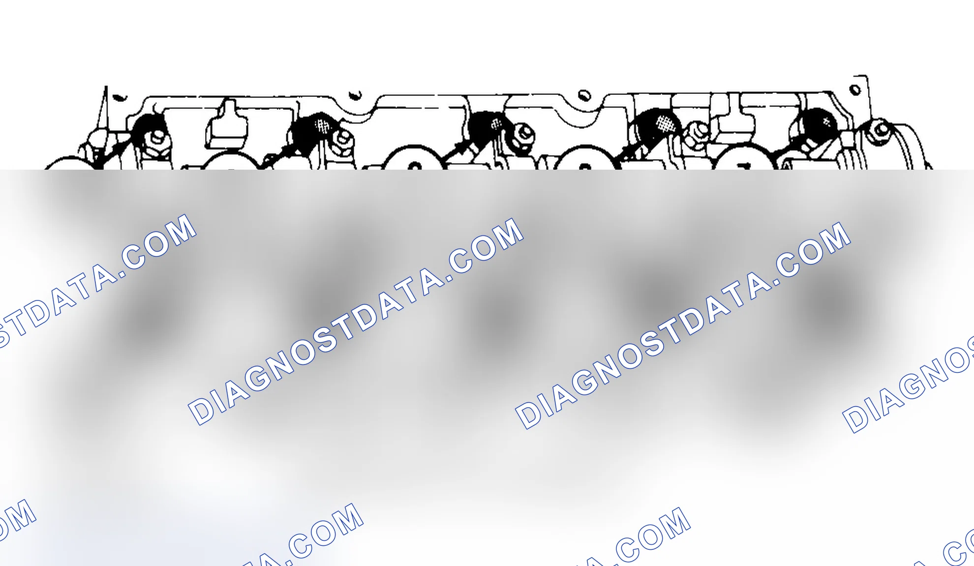 Scheme 3: Typical Cylinder Head Tightening or Loosening Sequence
