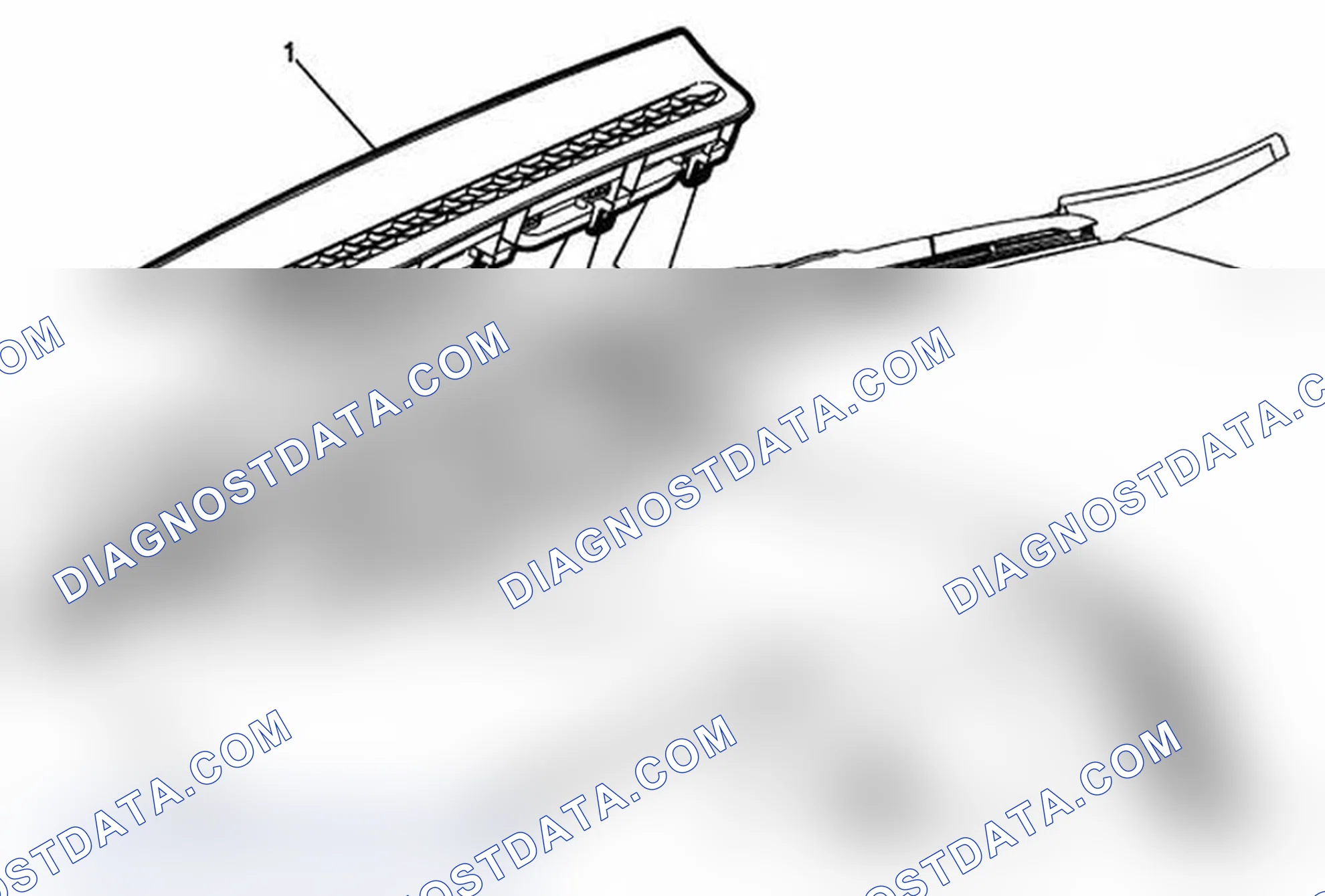 Scheme 100: Instrument Panel Extension Replacement