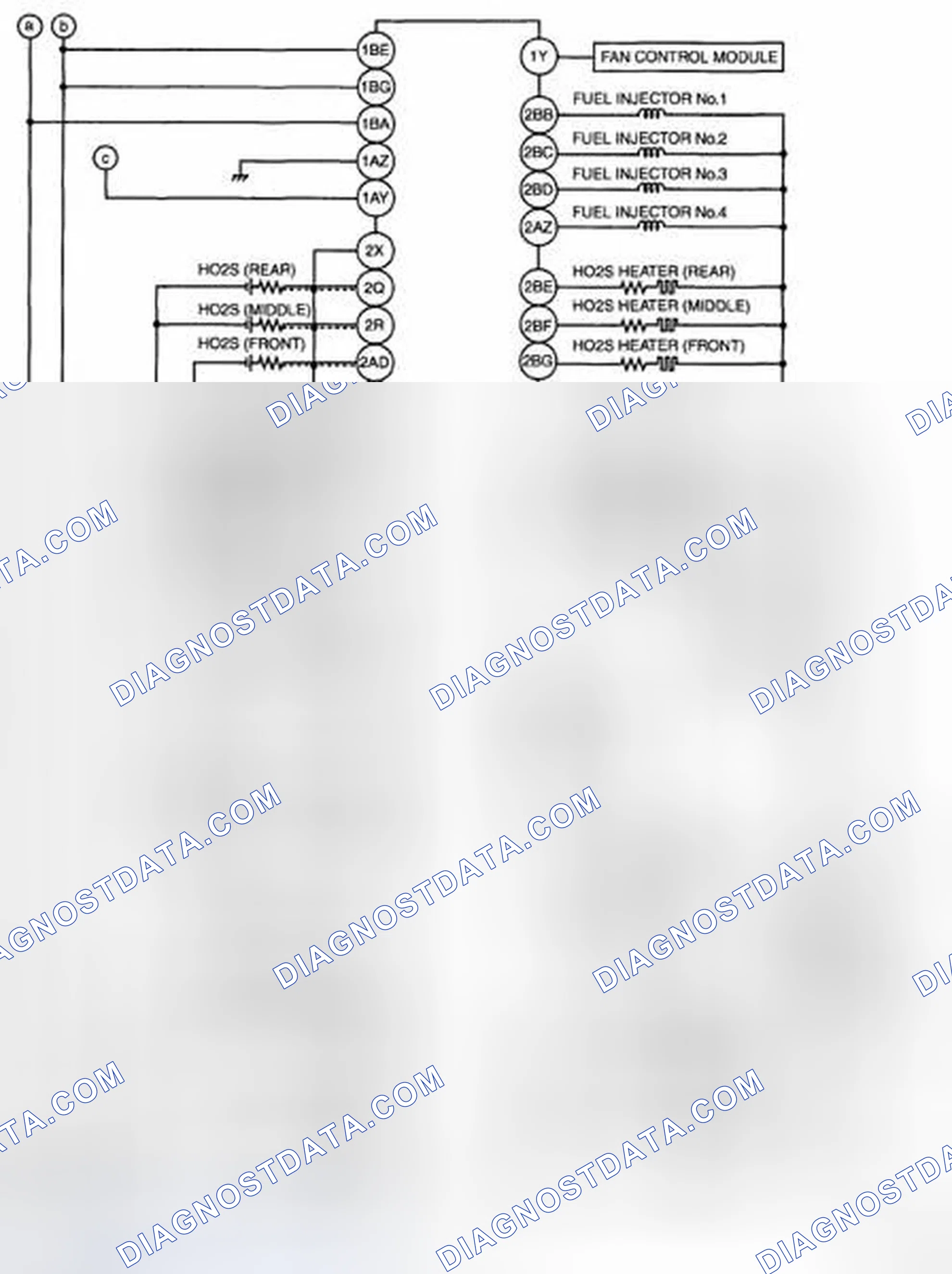 Scheme 1: SYMPTOM TROUBLESHOOTING WIRING DIAGRAM [LF, L3]