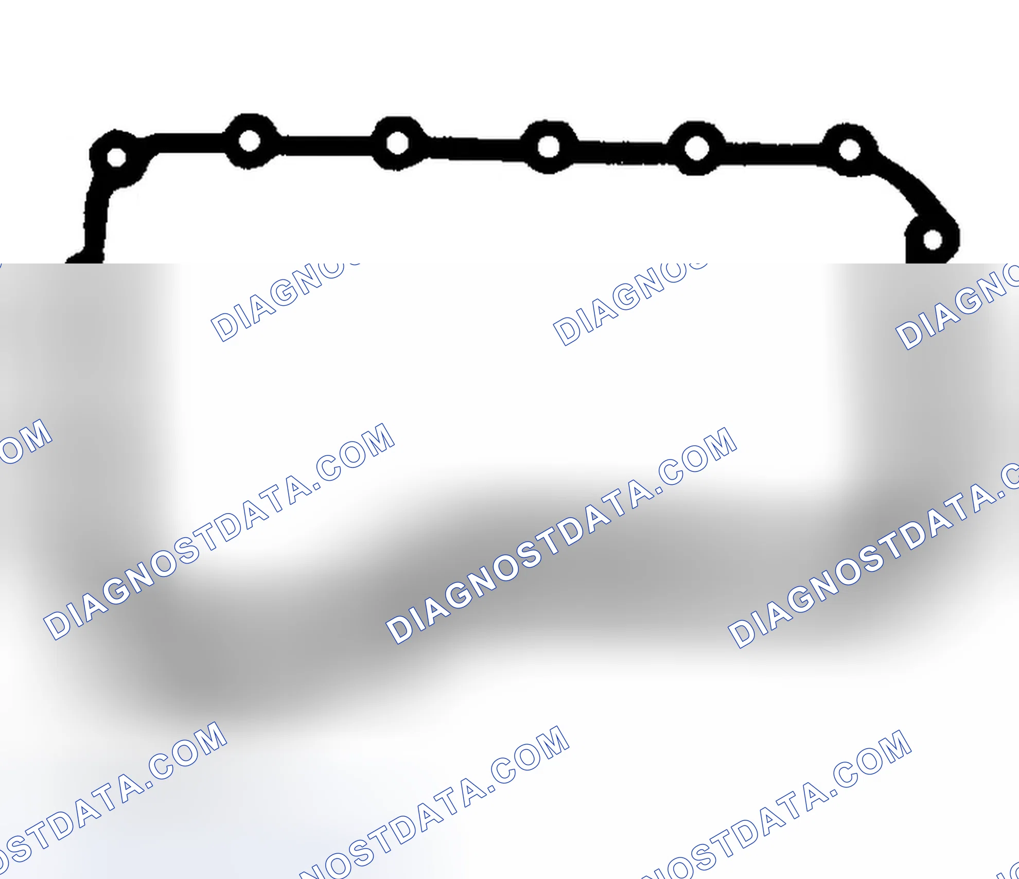 Scheme 5: Identifying Oil Pan Gasket (F4E-III/F4E Type "F")