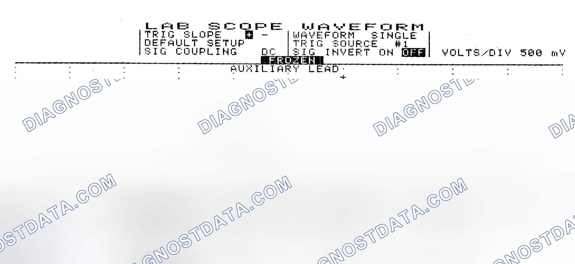 Scheme 10: Single Injector w/Excessive Current Flow - Current Pattern