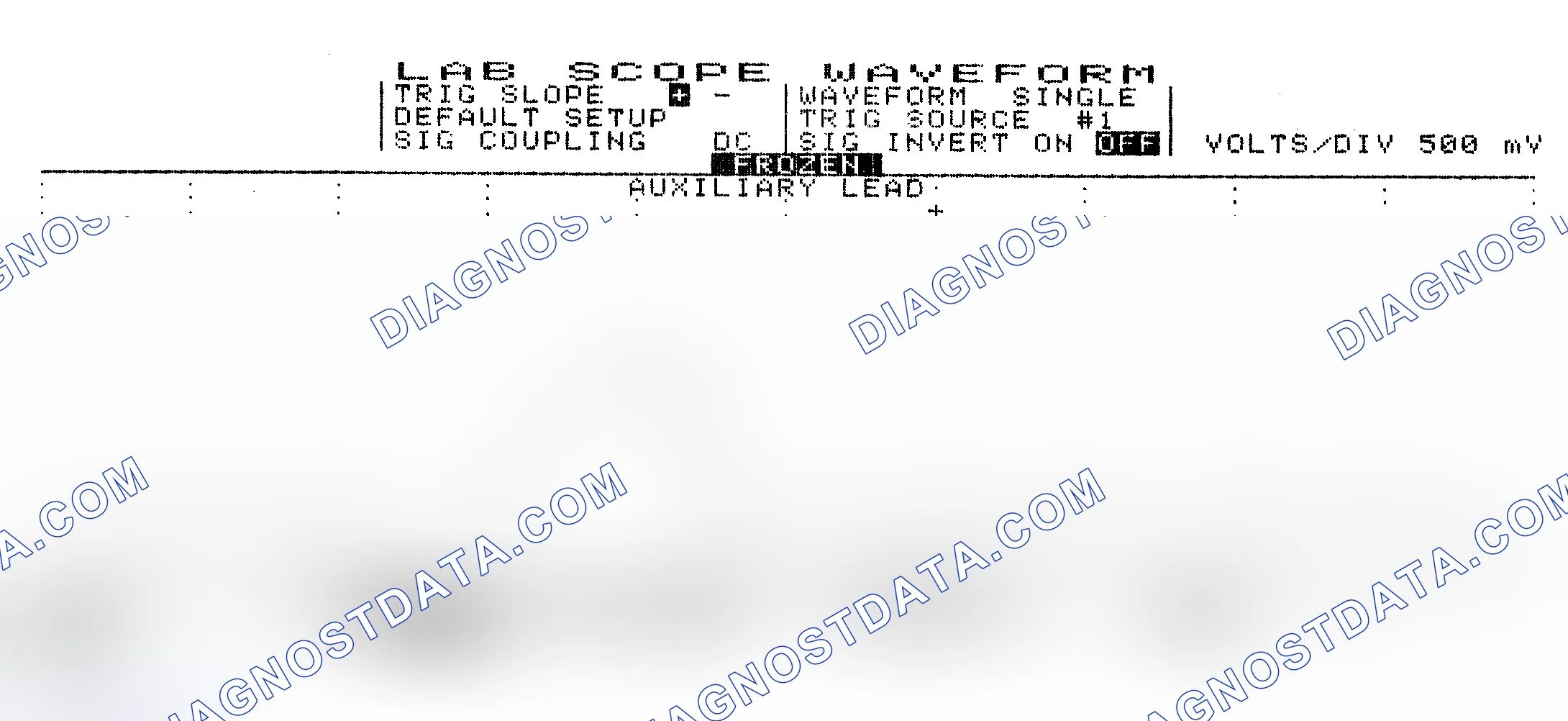 Scheme 10: Single Injector w/Excessive Current Flow - Current Pattern