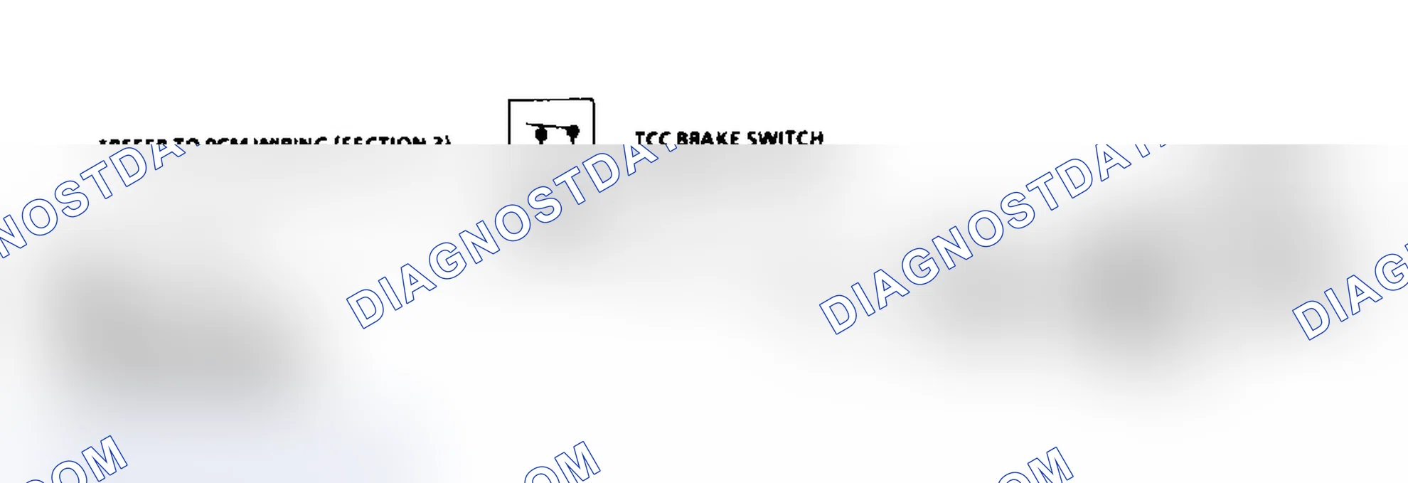 Scheme 284: Codes 37/38 Schematic ("C" & "K" Series) TCC Brake Switch On/Off