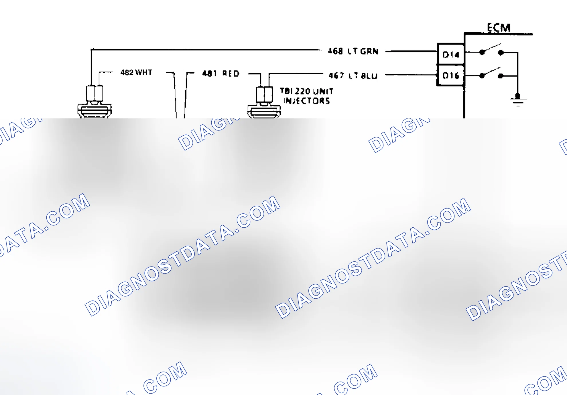 Scheme 146: Fuel System (4.3L CPI)
