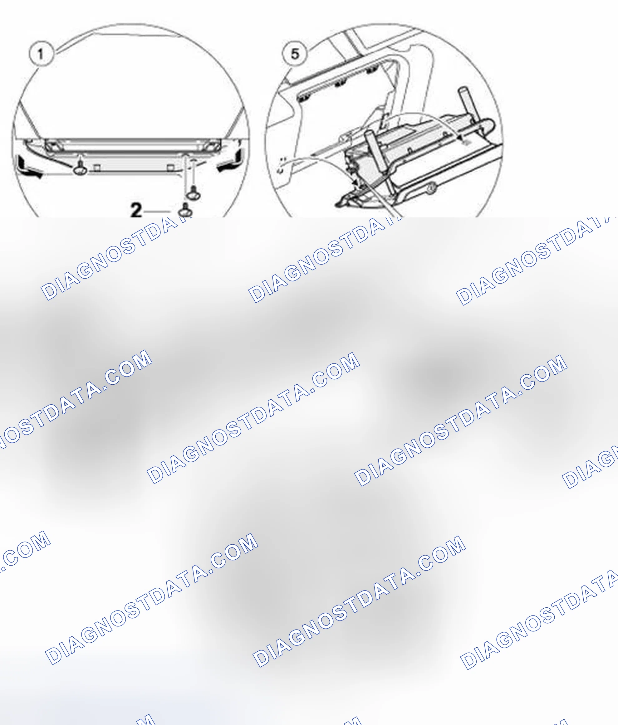 Scheme 32: Removing glove compartment