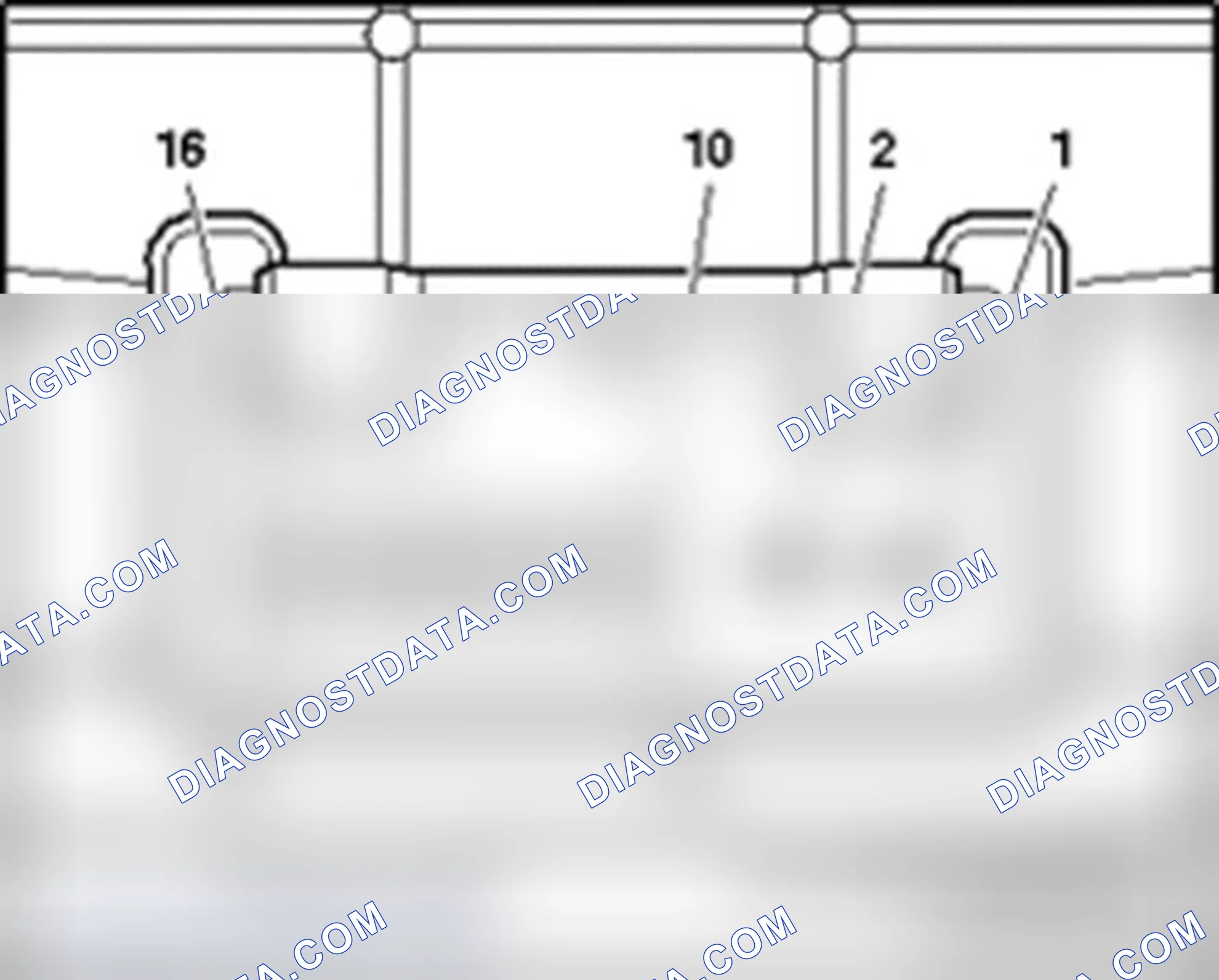 Scheme 240: Terminal assignment at Steering Column Electronic Systems Control Module -J527- (rear)