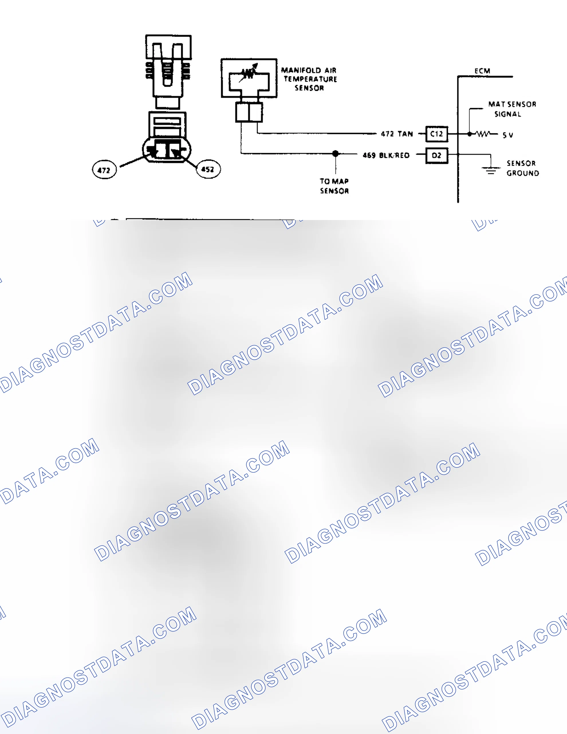 Scheme 62: Code 25: MAT Sensor Temp High (2.5L)