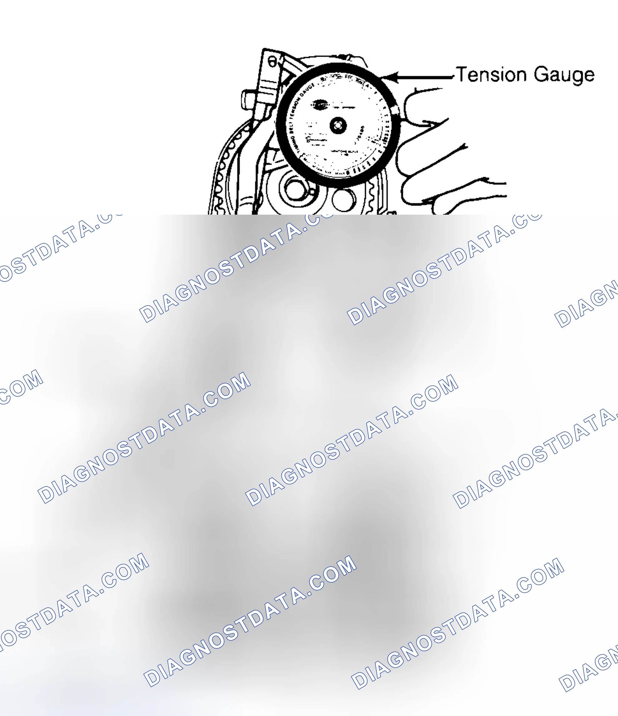 Scheme 3: Adjusting Typical Timing Belt Tension
