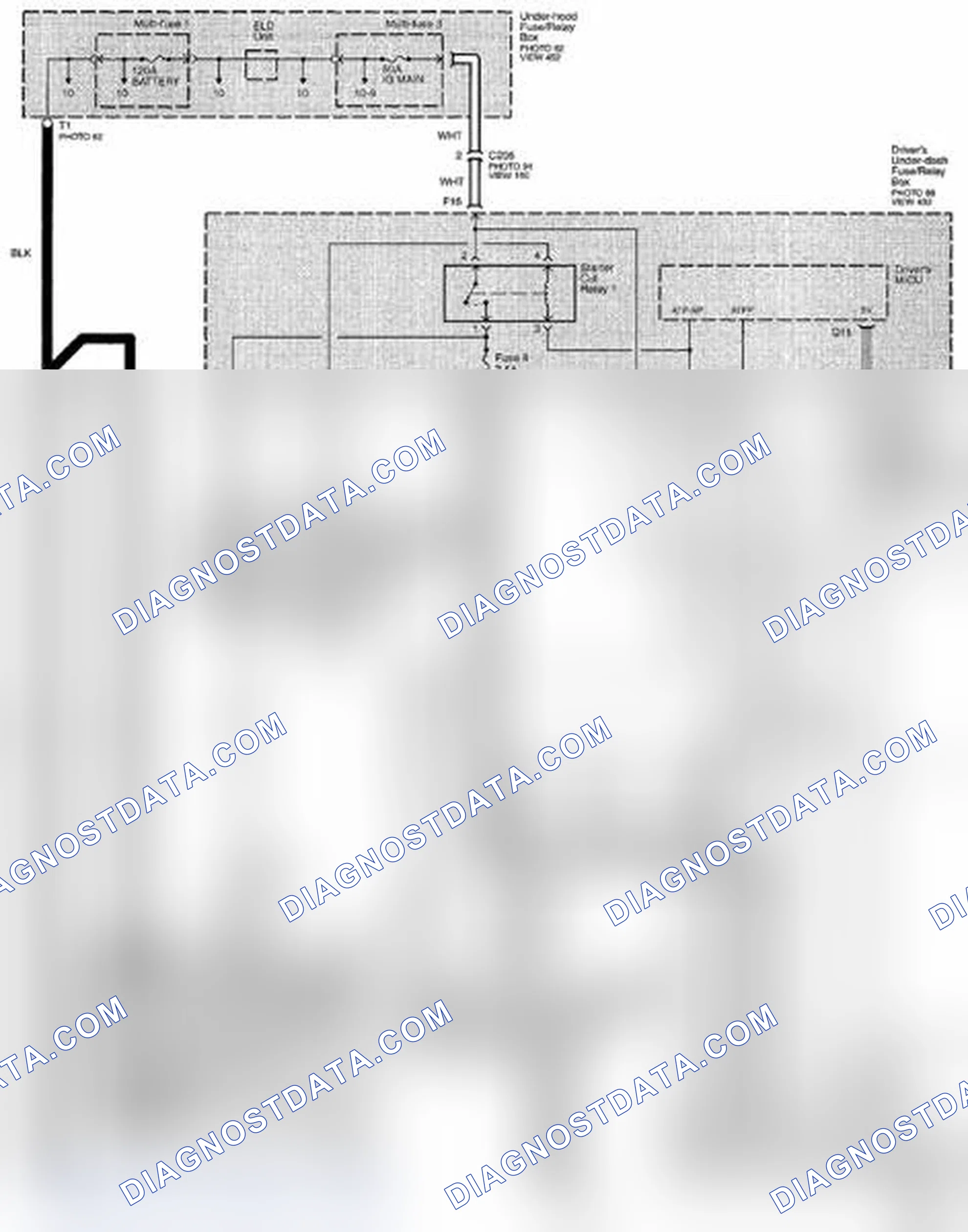 Scheme 124: Starting System Circuit Diagram - Keyless Access (Page 21-2)
