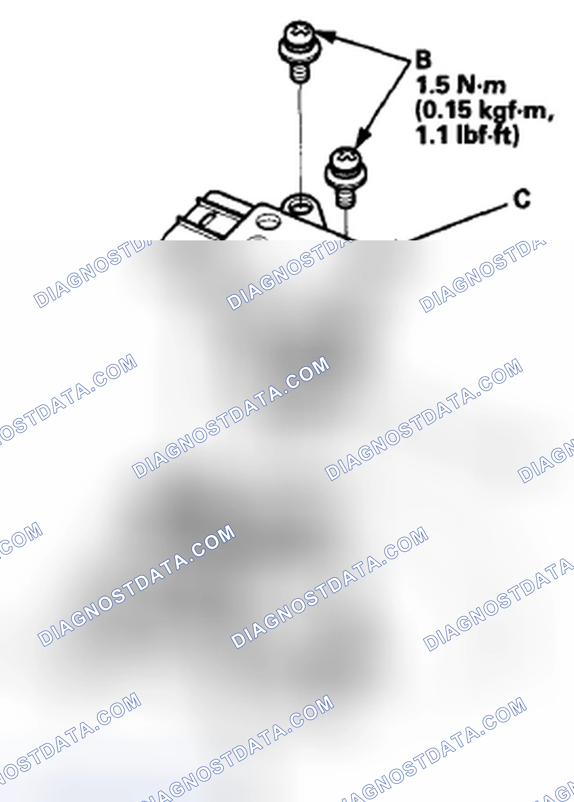 Scheme 211: MAF Sensor/IAT Sensor Replacement