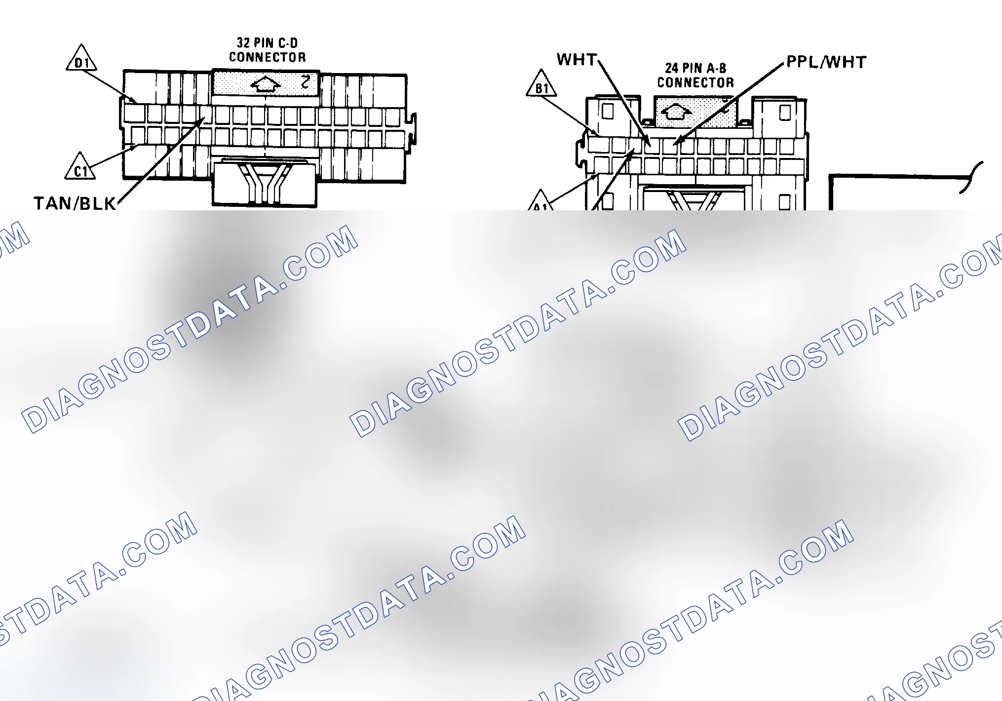 Scheme 326: Code 42 Schematic, Electronic Spark Timing (EST) (3.8L)