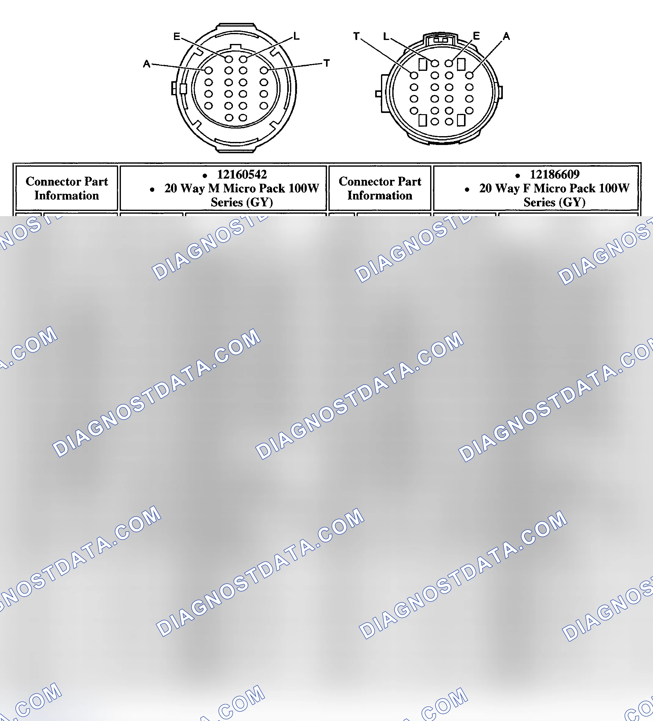 Scheme 411: CONNECTOR IDENTIFICATION