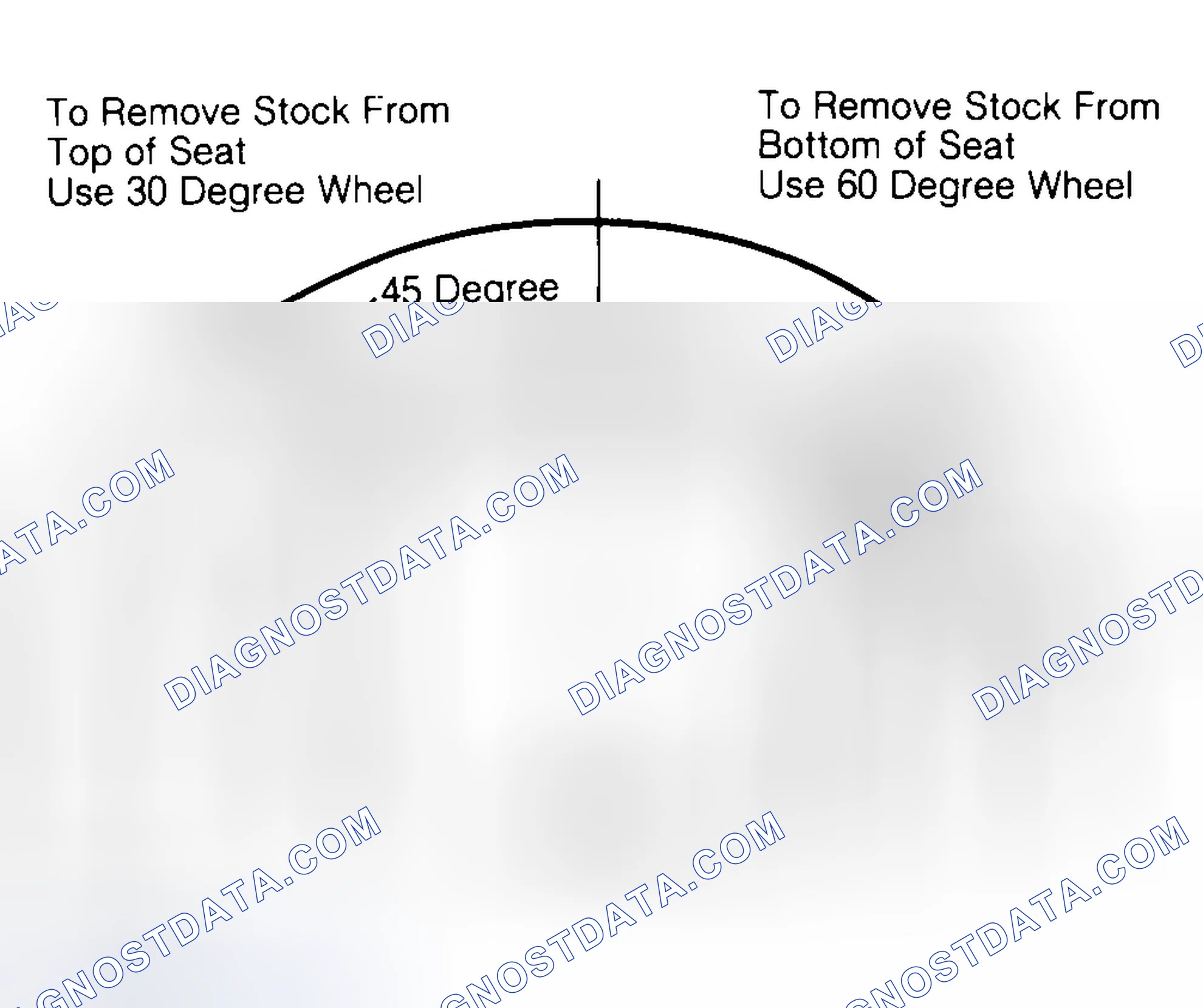 Scheme 19: Adjusting Valve Seat Width