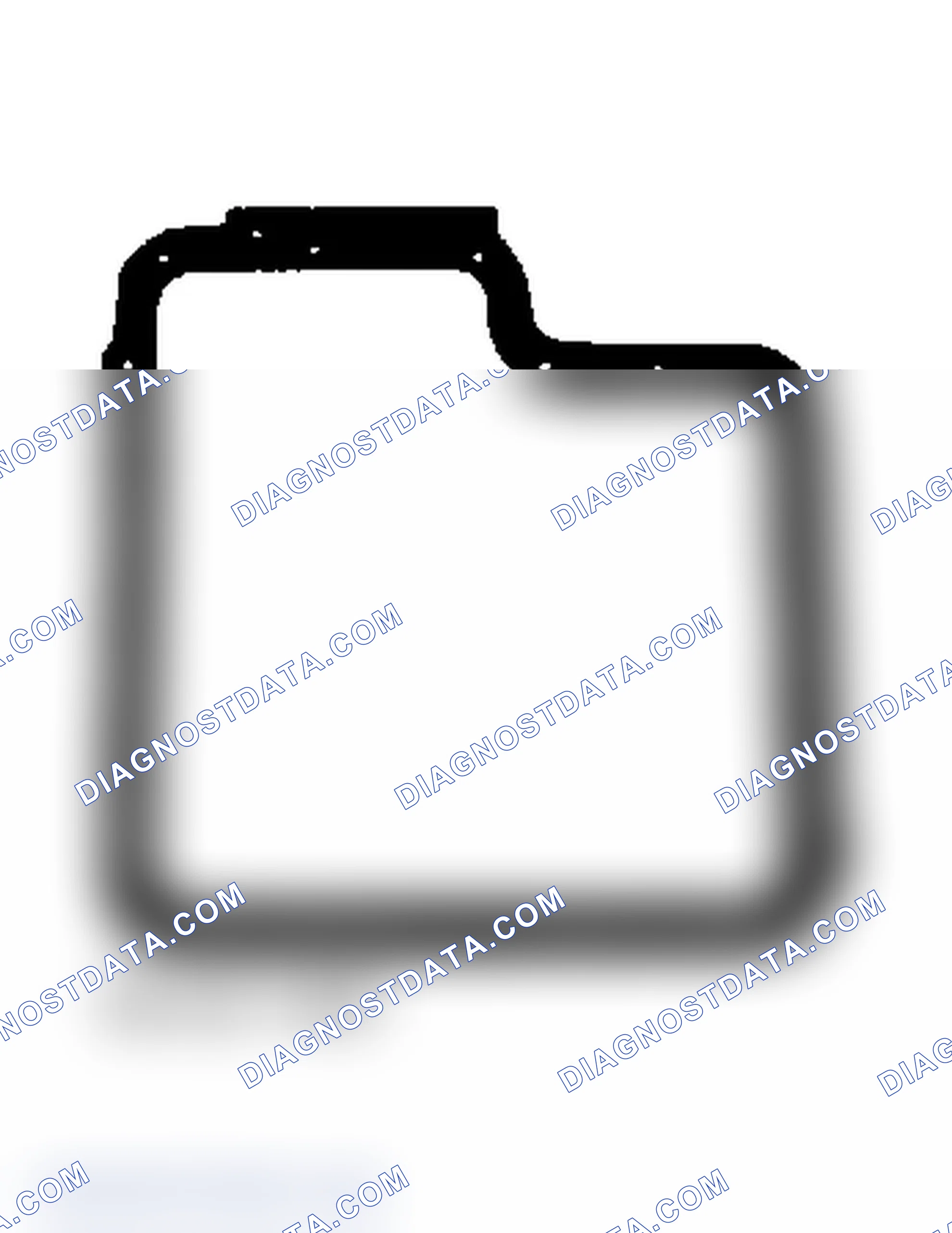 Scheme 46: Identifying Oil Pan Gasket (C6)
