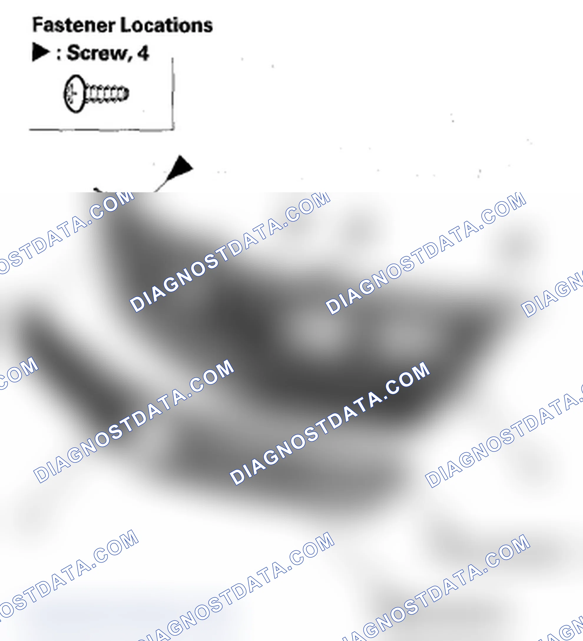 Scheme 116: Front Grille Molding Replacement