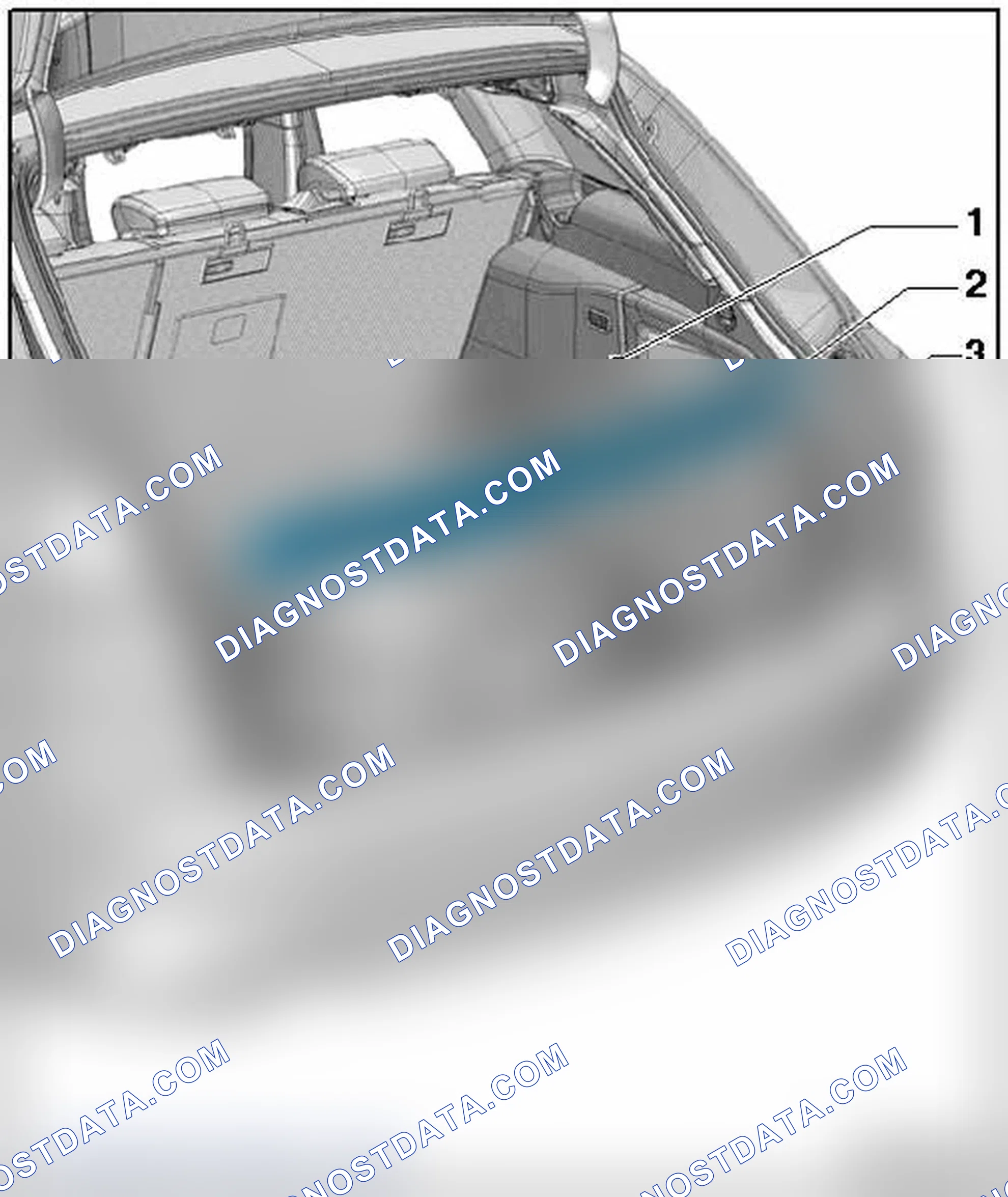 Scheme 161: REAR CROSS PANEL TRIM