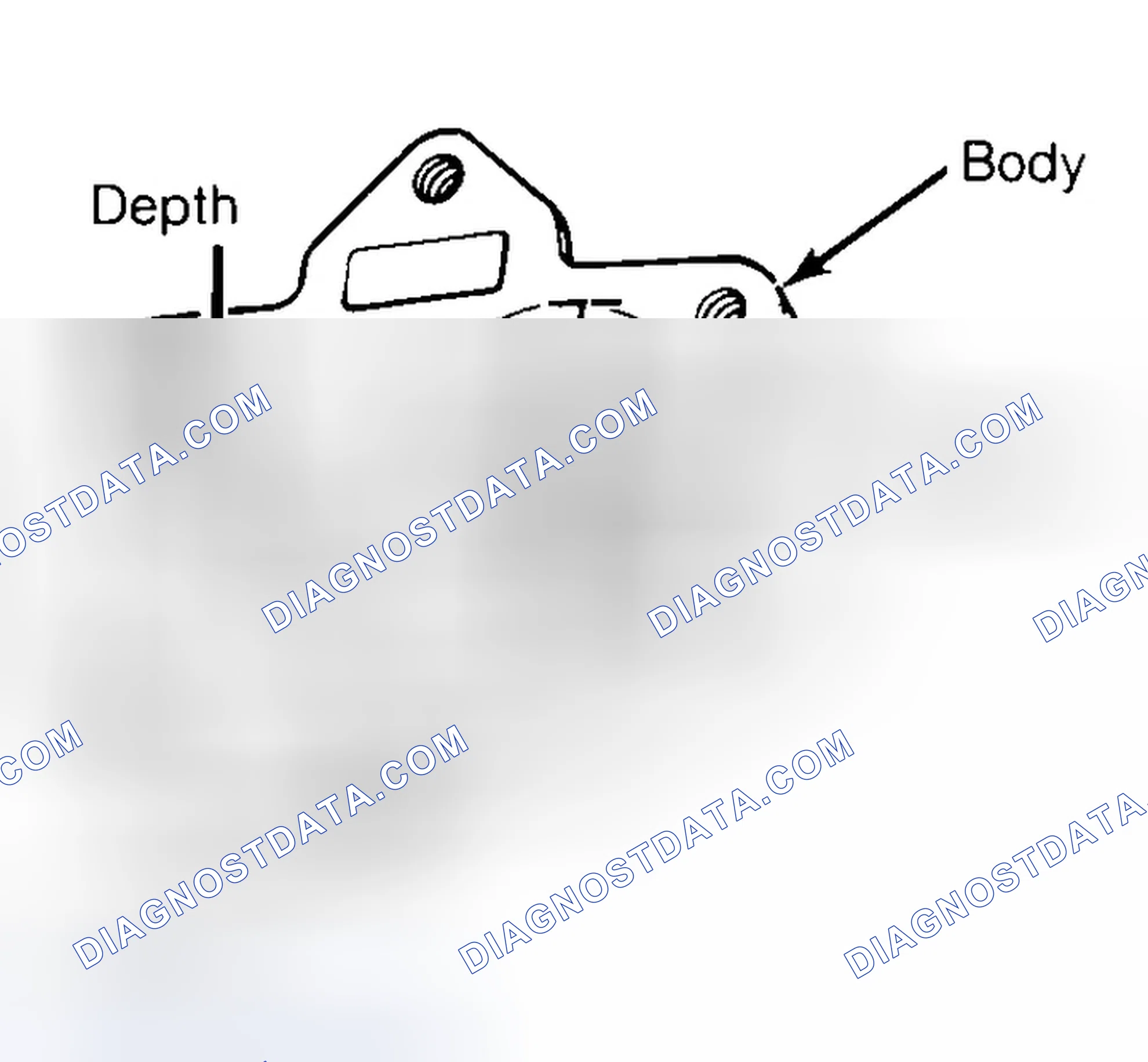 Scheme 35: Measuring Oil Pump Gear Cavity