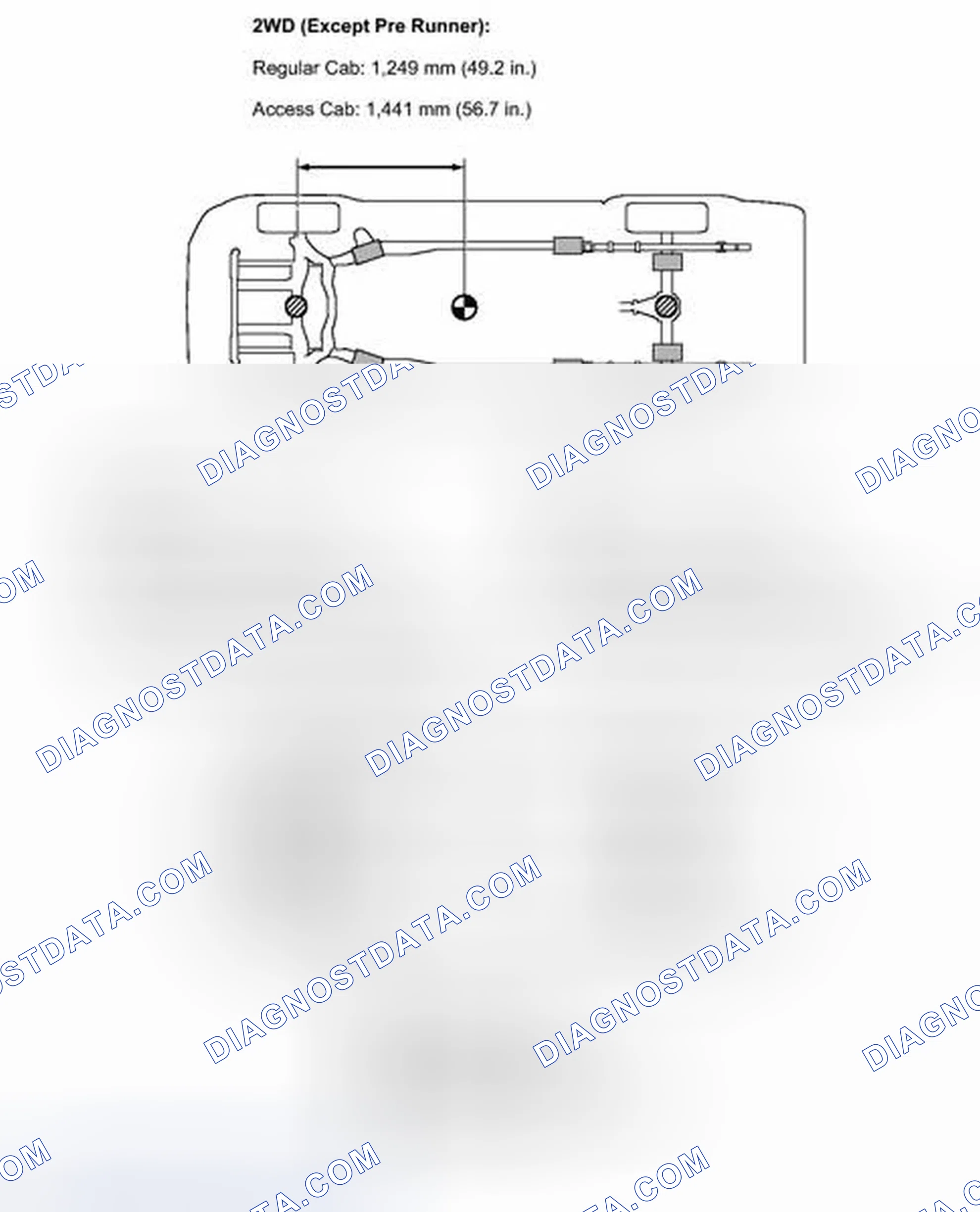 Scheme 38: VEHICLE LIFT AND SUPPORT LOCATIONS