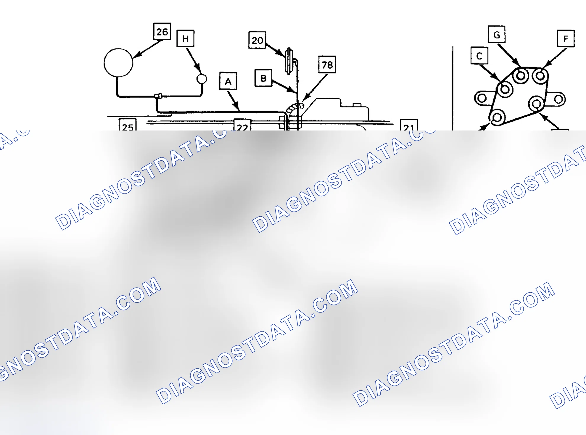 Scheme 28: Camaro & Firebird A/C Vacuum Diagram