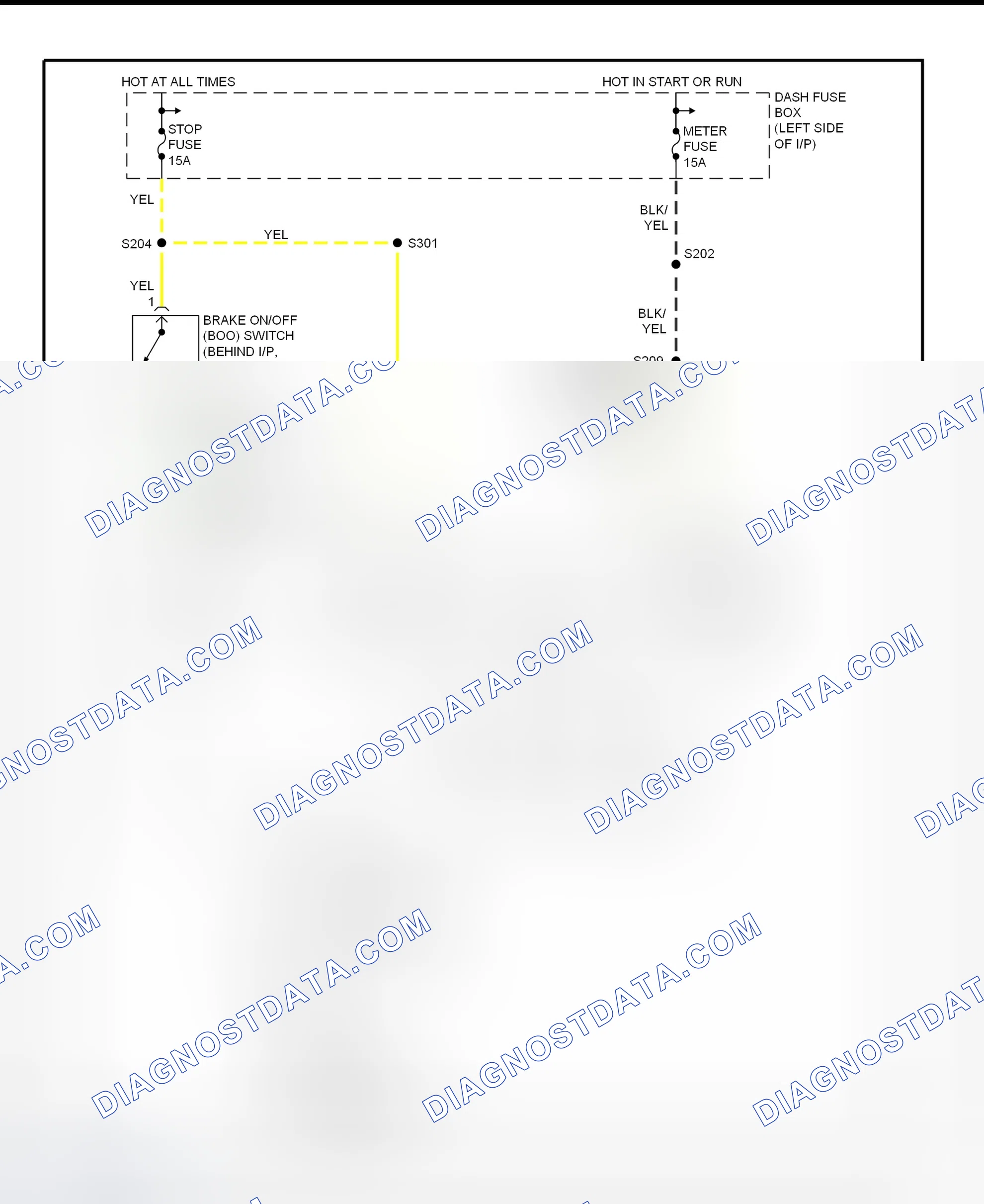 Scheme 141: Shift Interlock System Wiring Diagram (1997 Aspire)