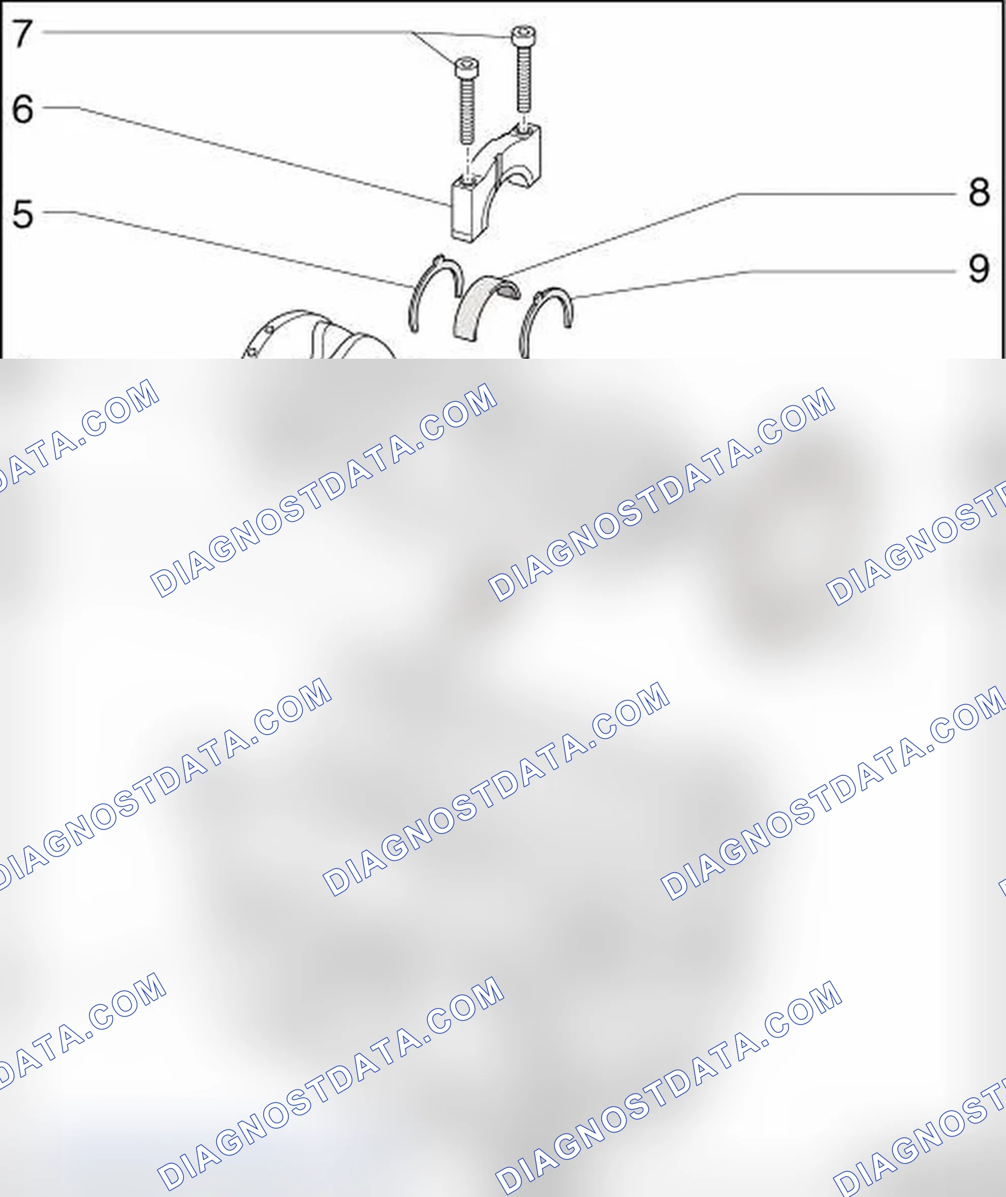 Scheme 240: CRANKSHAFT COMPONENT OVERVIEW