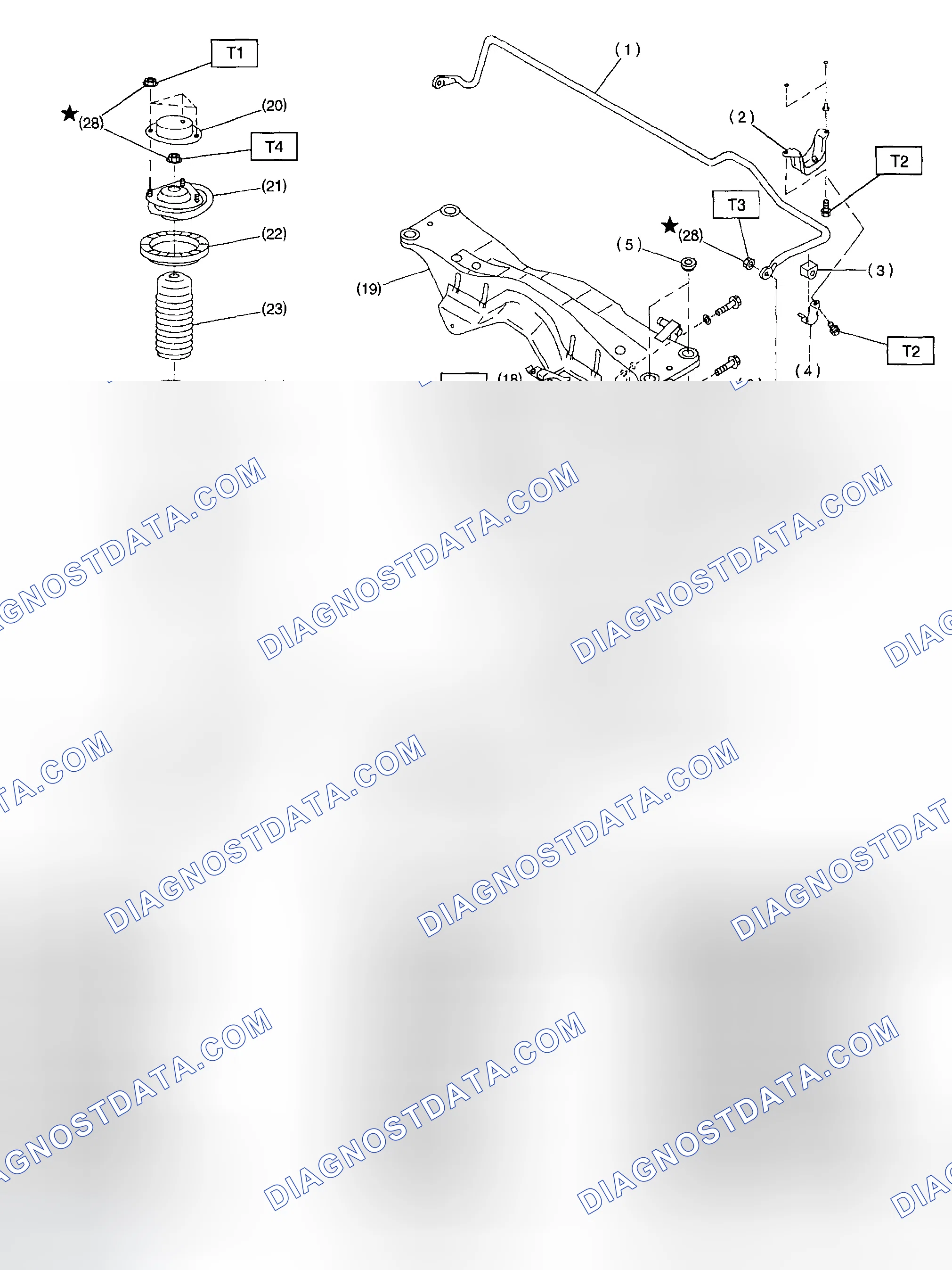 Scheme 5: Identifying Rear Suspension Components