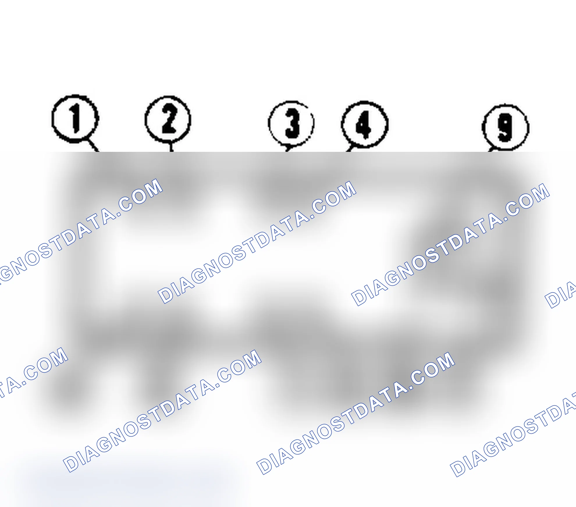 Scheme 2: Master Switch Test Terminals (Mustang Convertible, Sable, Taurus Tempo & Topaz)